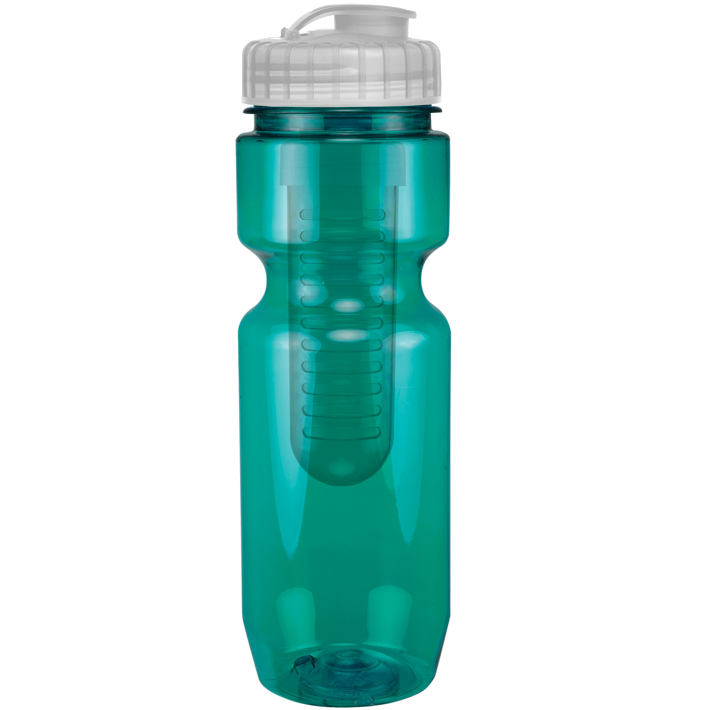 Picture of 22 Oz Translucent Bike Bottle with Infuser