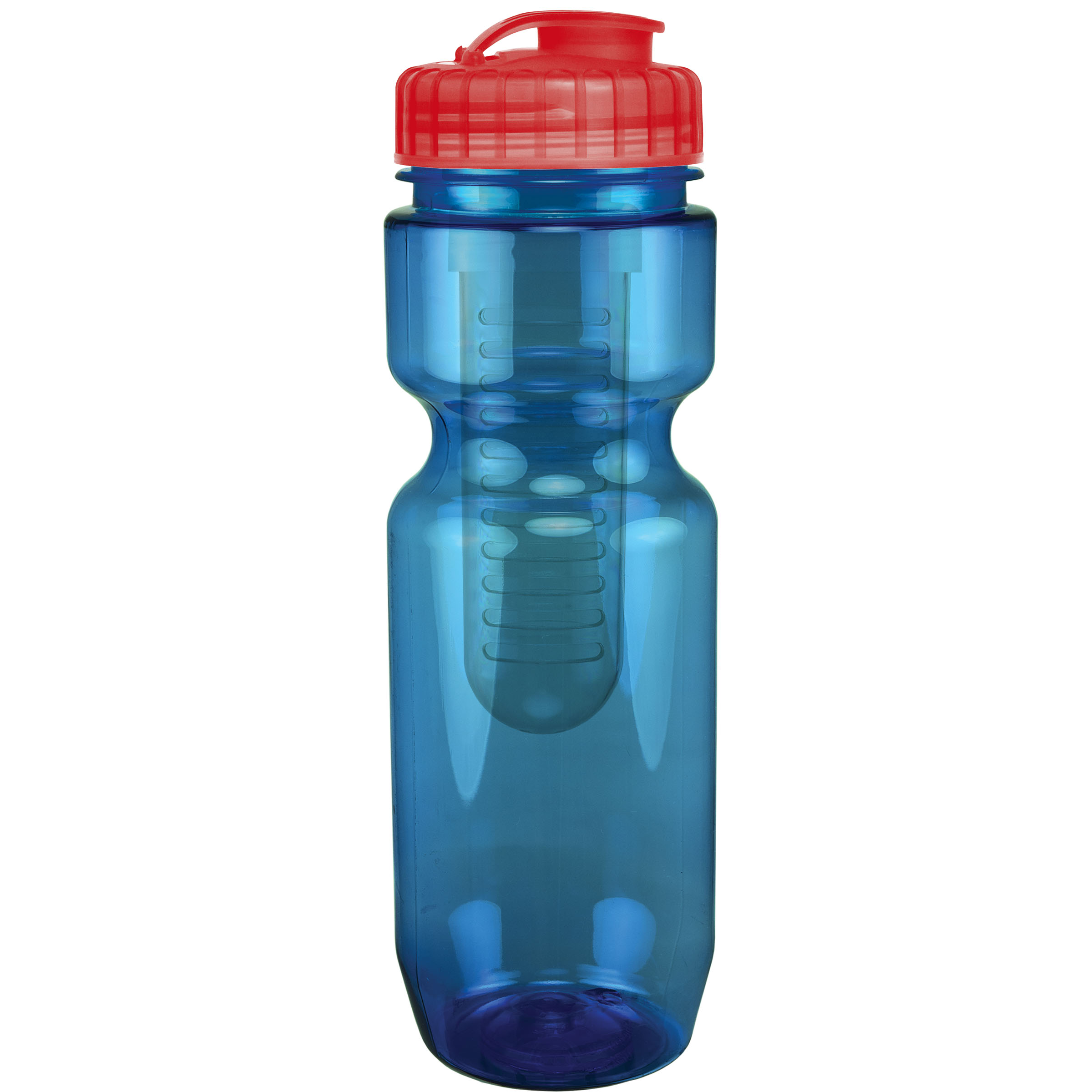 Picture of 22 Oz Translucent Bike Bottle with Infuser