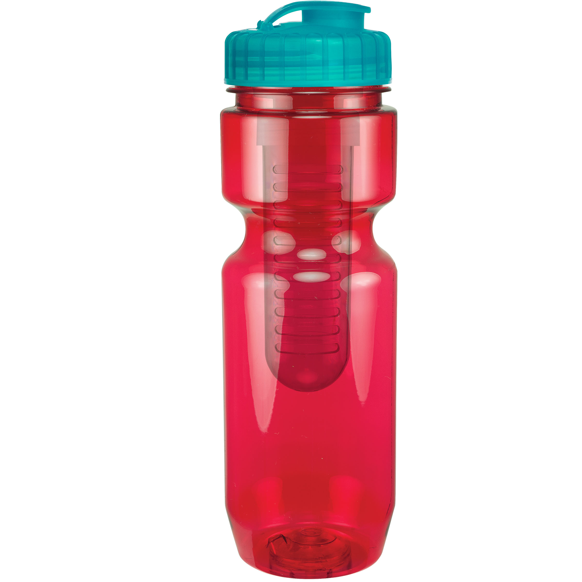 Picture of 22 Oz Translucent Bike Bottle with Infuser