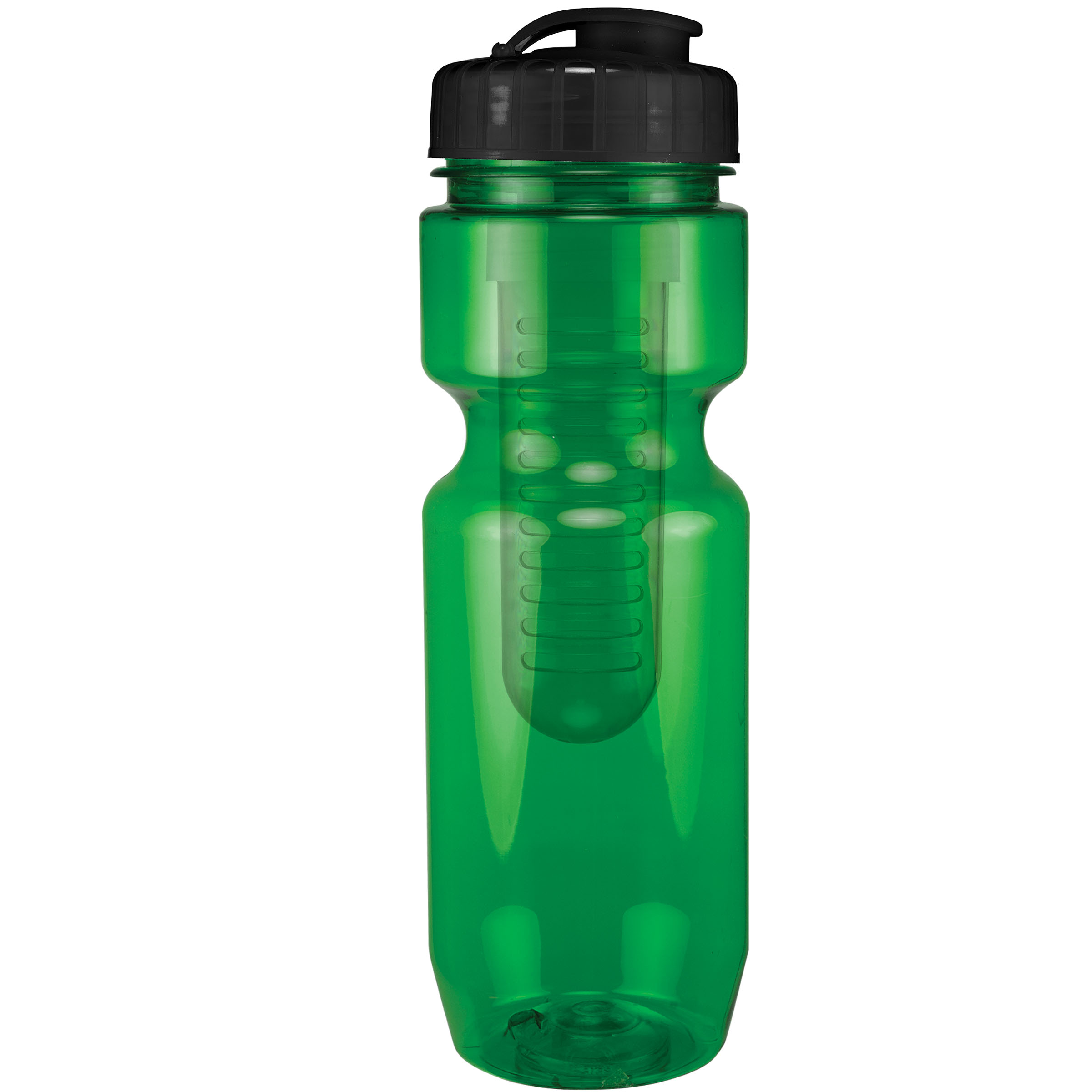 Picture of 22 Oz Translucent Bike Bottle with Infuser