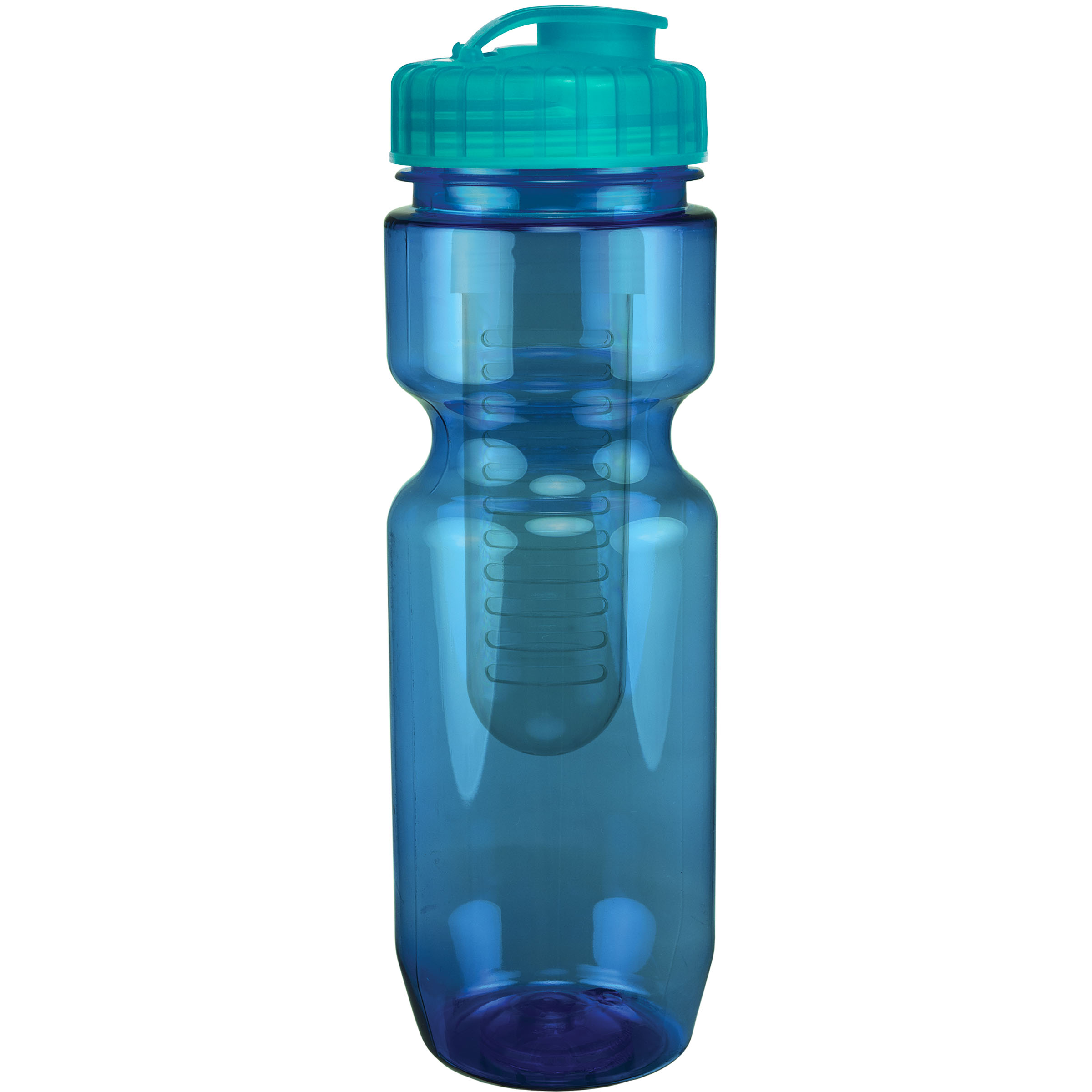 Picture of 22 Oz Translucent Bike Bottle with Infuser