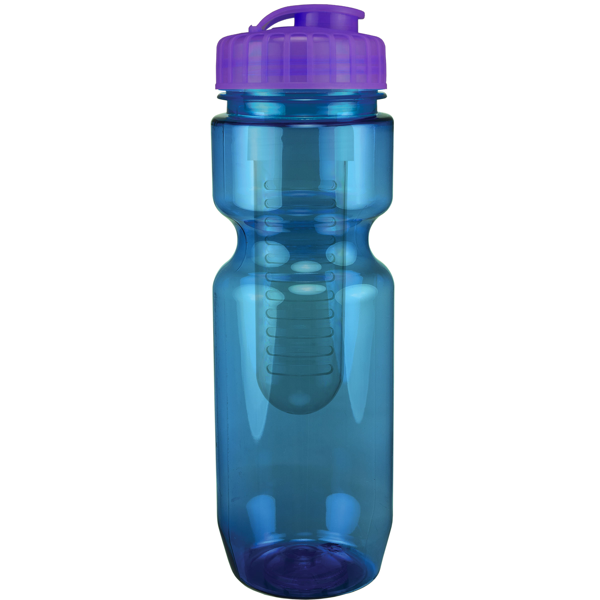 Picture of 22 Oz Translucent Bike Bottle with Infuser