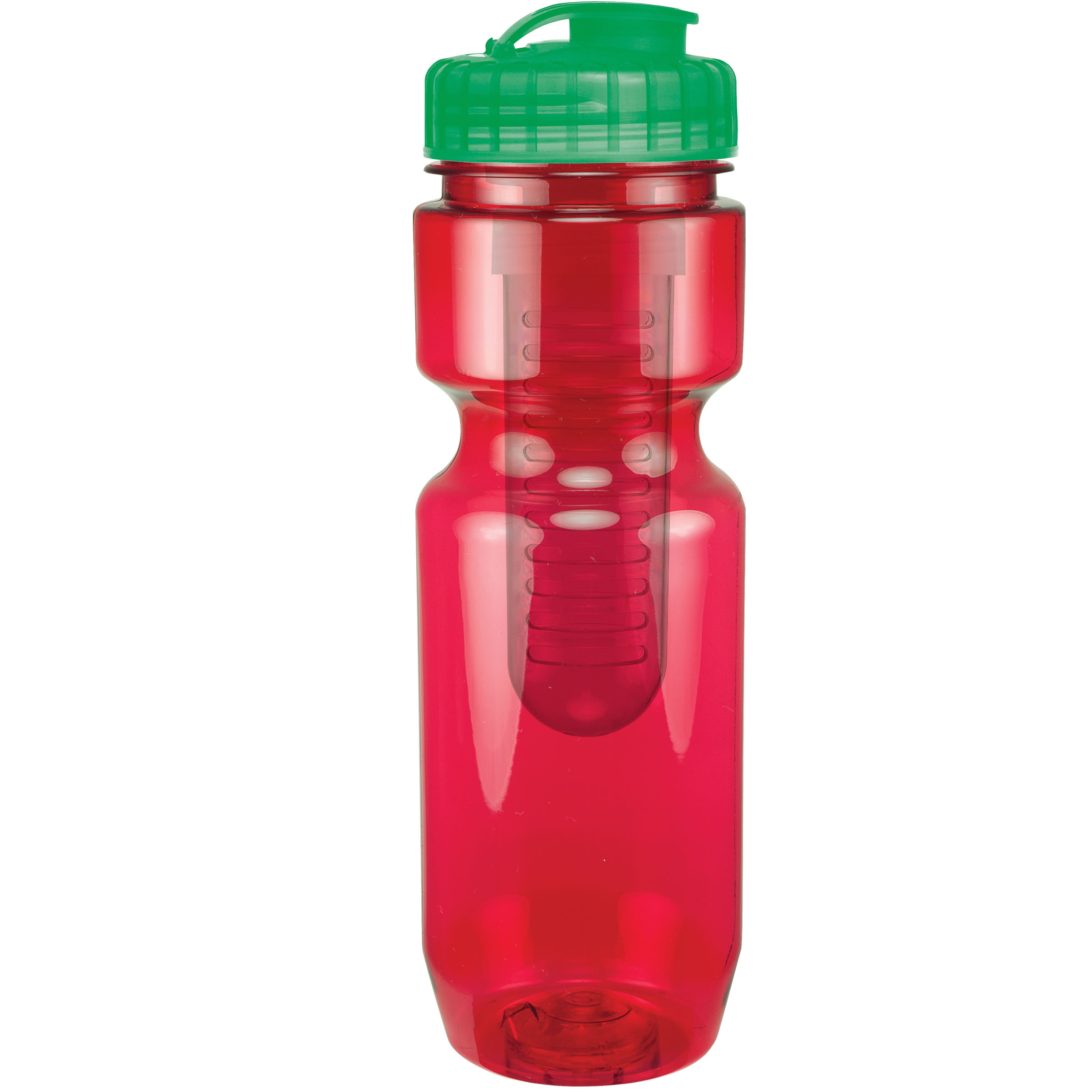 Picture of 22 Oz Translucent Bike Bottle with Infuser