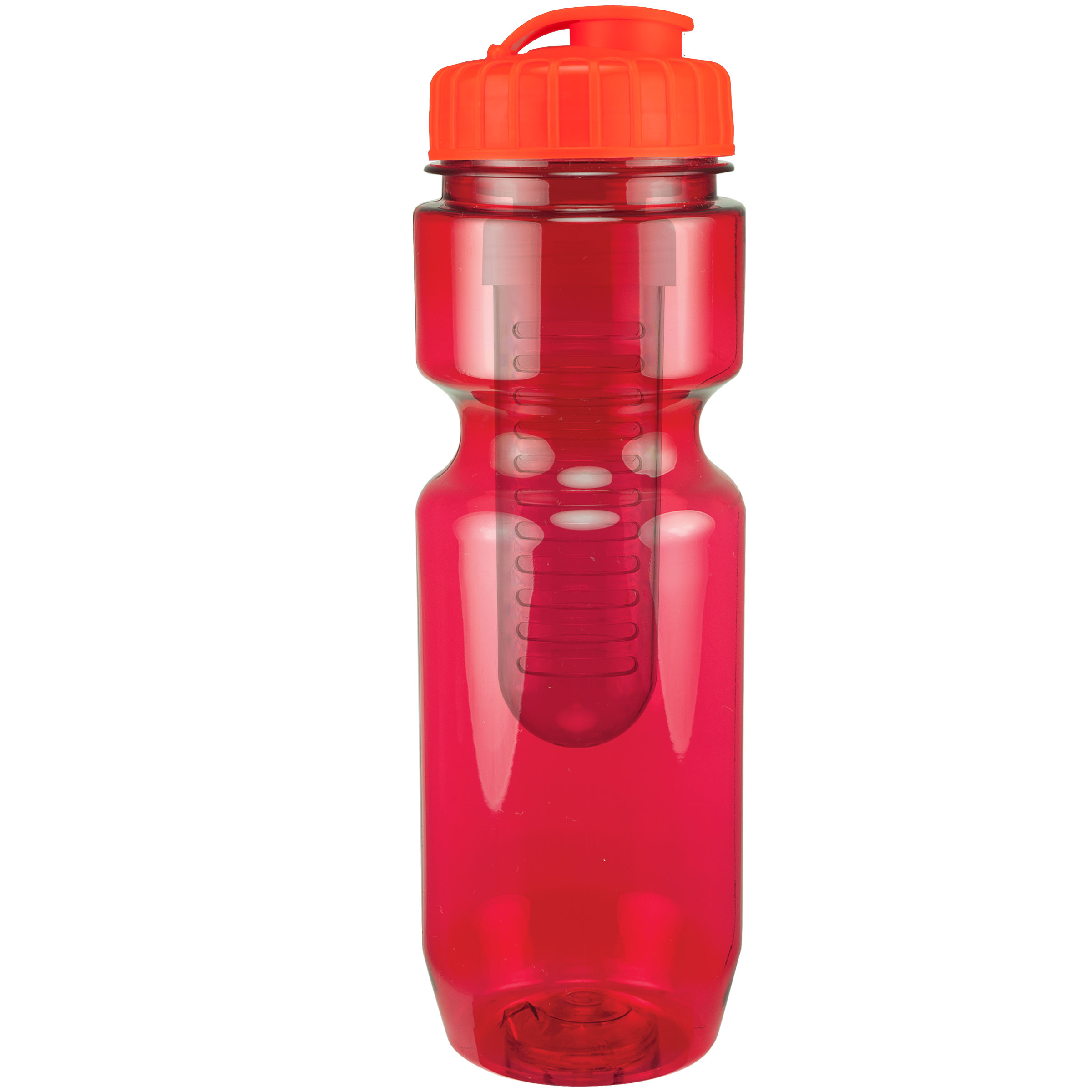 Picture of 22 Oz Translucent Bike Bottle with Infuser