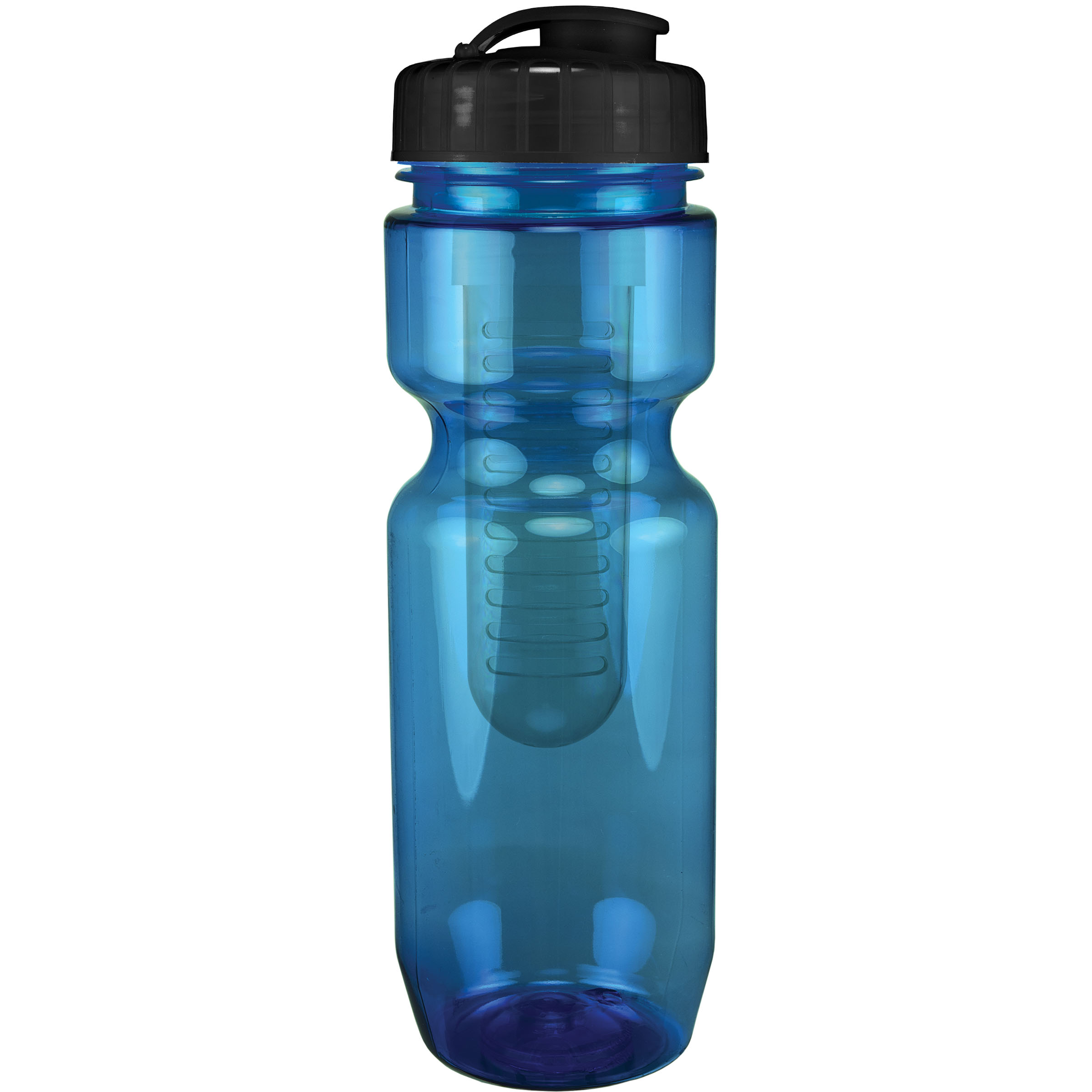 Picture of 22 Oz Translucent Bike Bottle with Infuser
