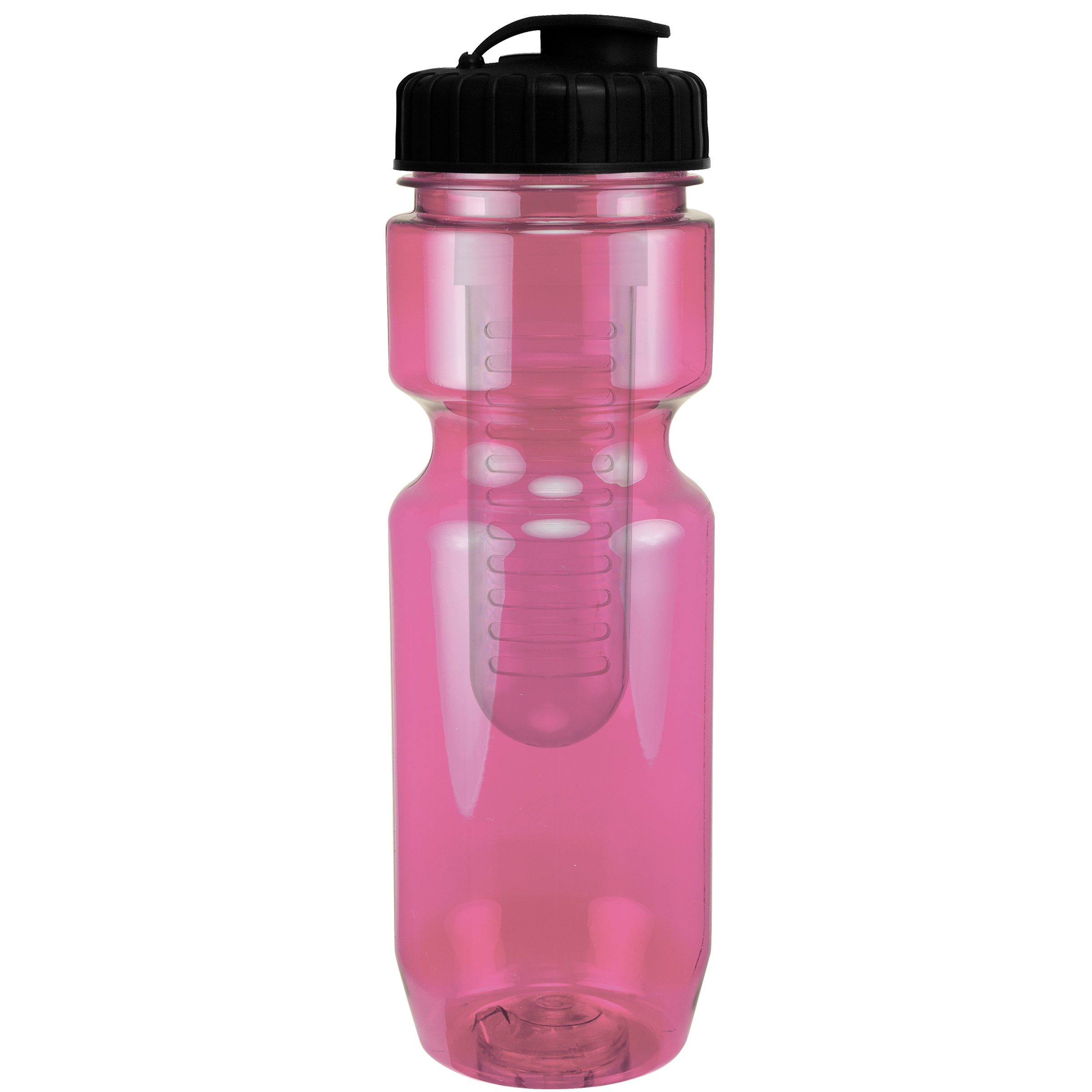 Picture of 22 Oz Translucent Bike Bottle with Infuser