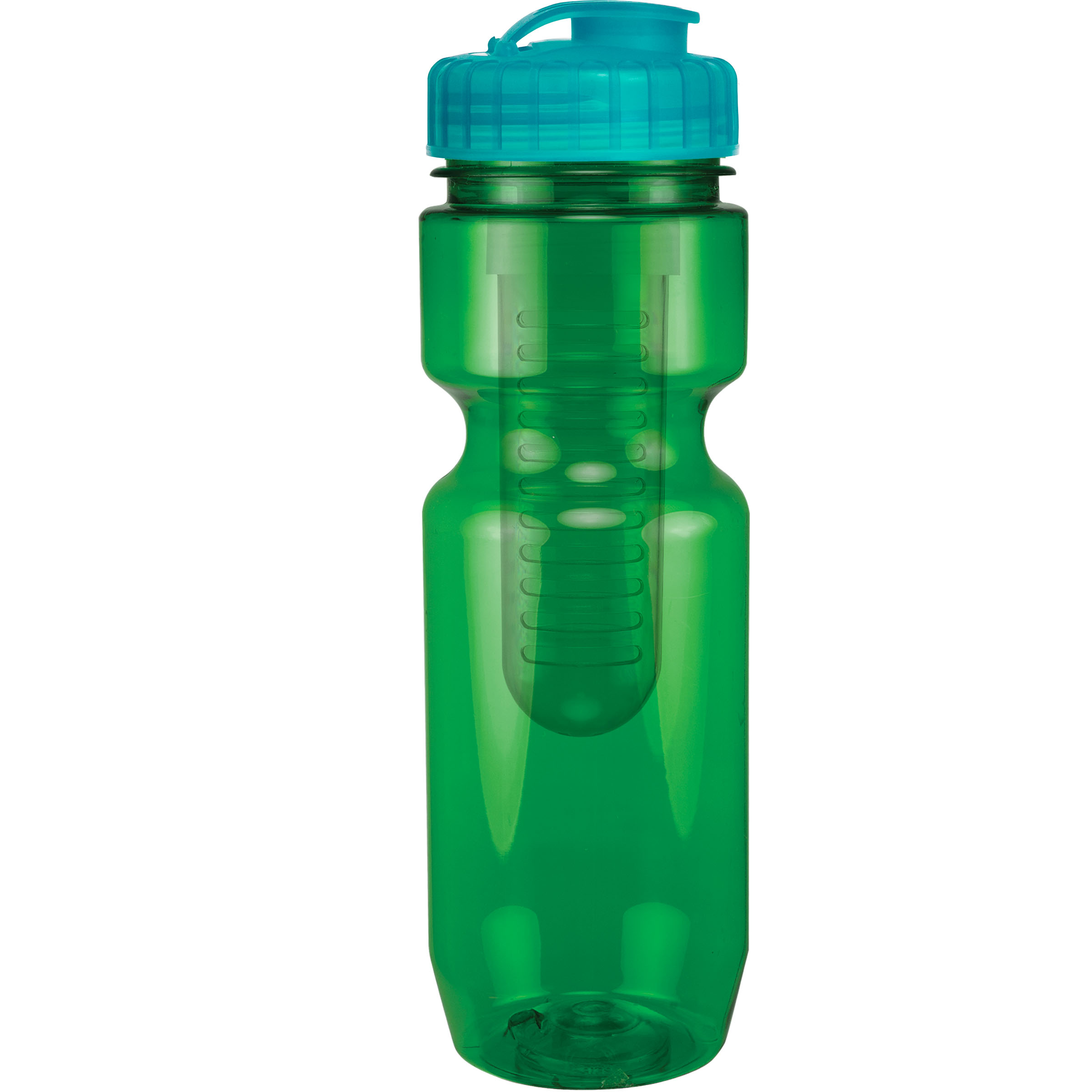 Picture of 22 Oz Translucent Bike Bottle with Infuser