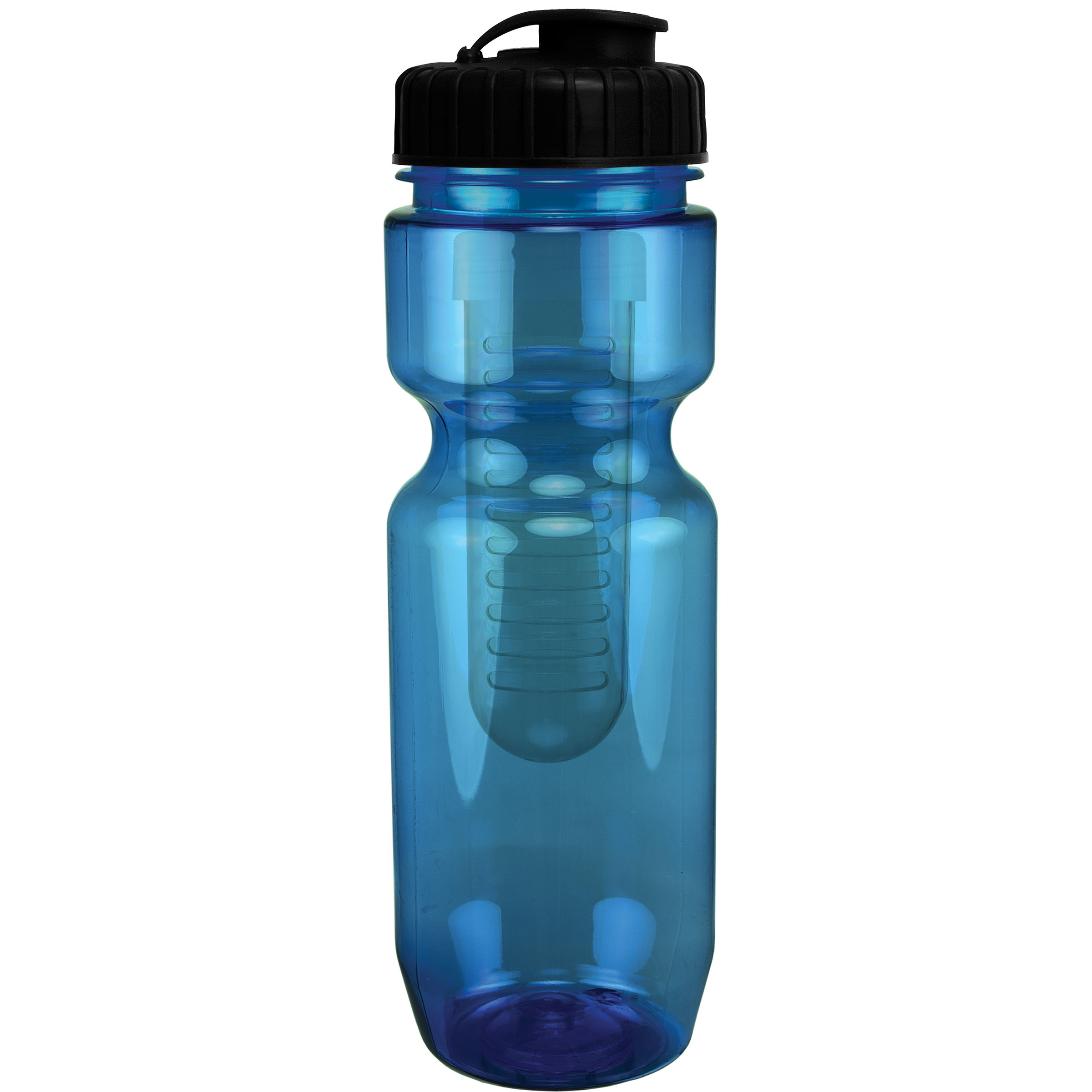 Picture of 22 Oz Translucent Bike Bottle with Infuser