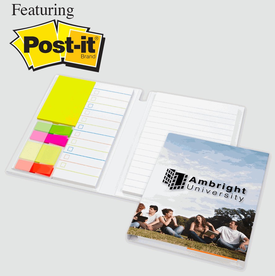 Picture of Essential Journal featuring Post-it® Notes and Flags - Journal Option 3