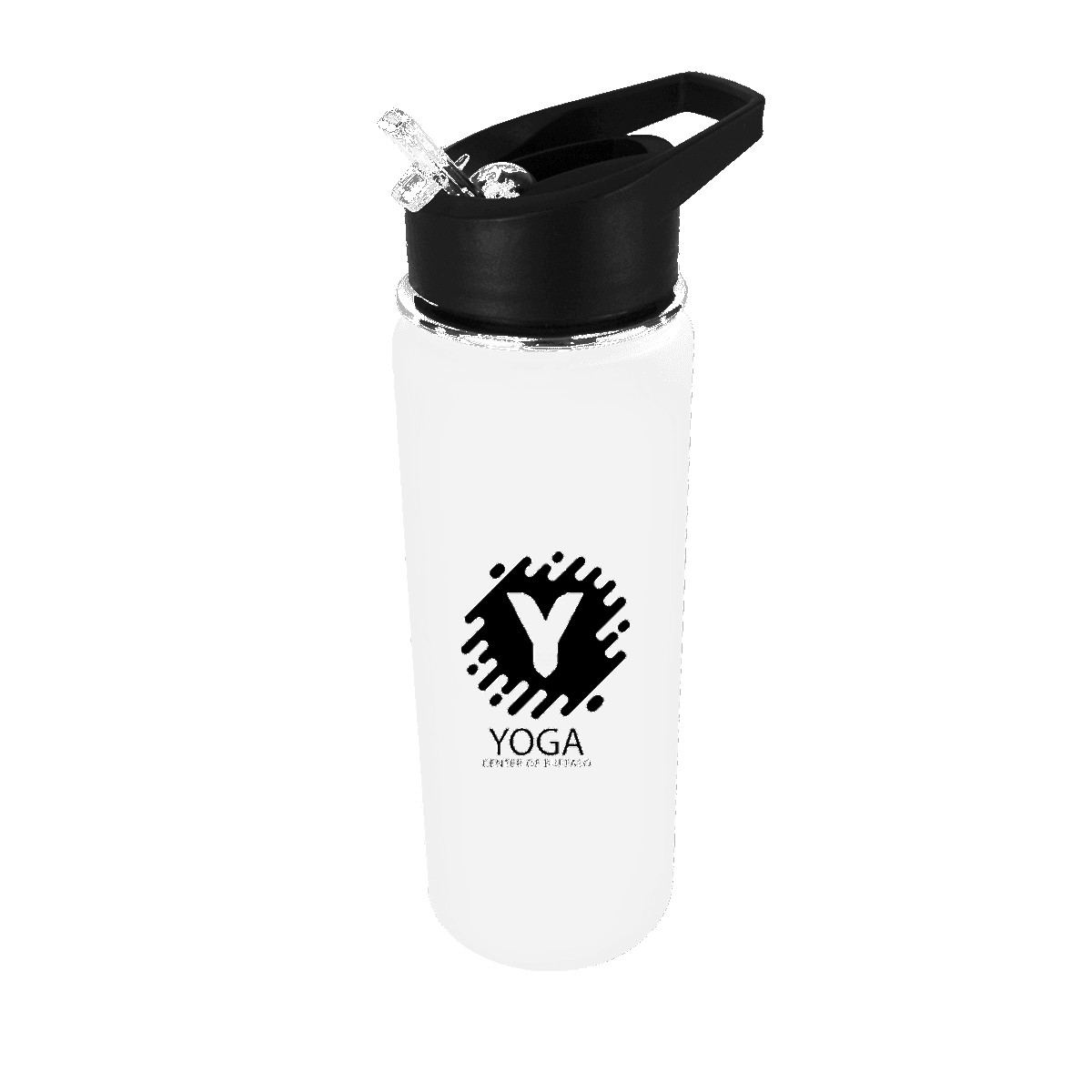 Picture of 20 Oz. Halcyon® Sports Bottle w/Flip Straw Lid