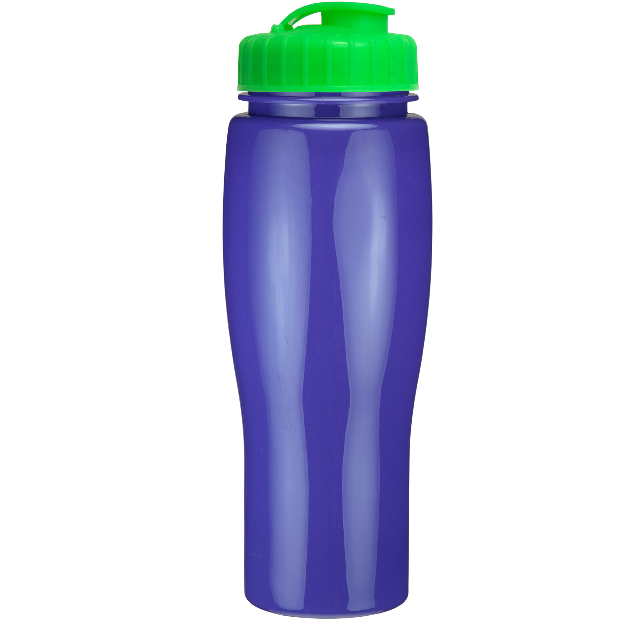 Picture of 24 Oz. Contour Bottle w/ Flip Top Lid - Solid Colors
