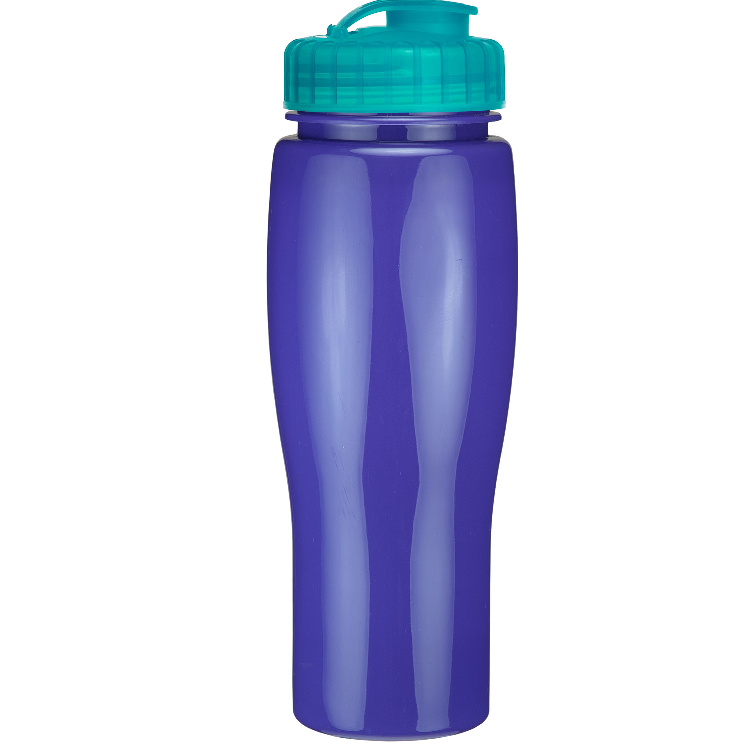Picture of 24 Oz. Contour Bottle w/ Flip Top Lid - Solid Colors