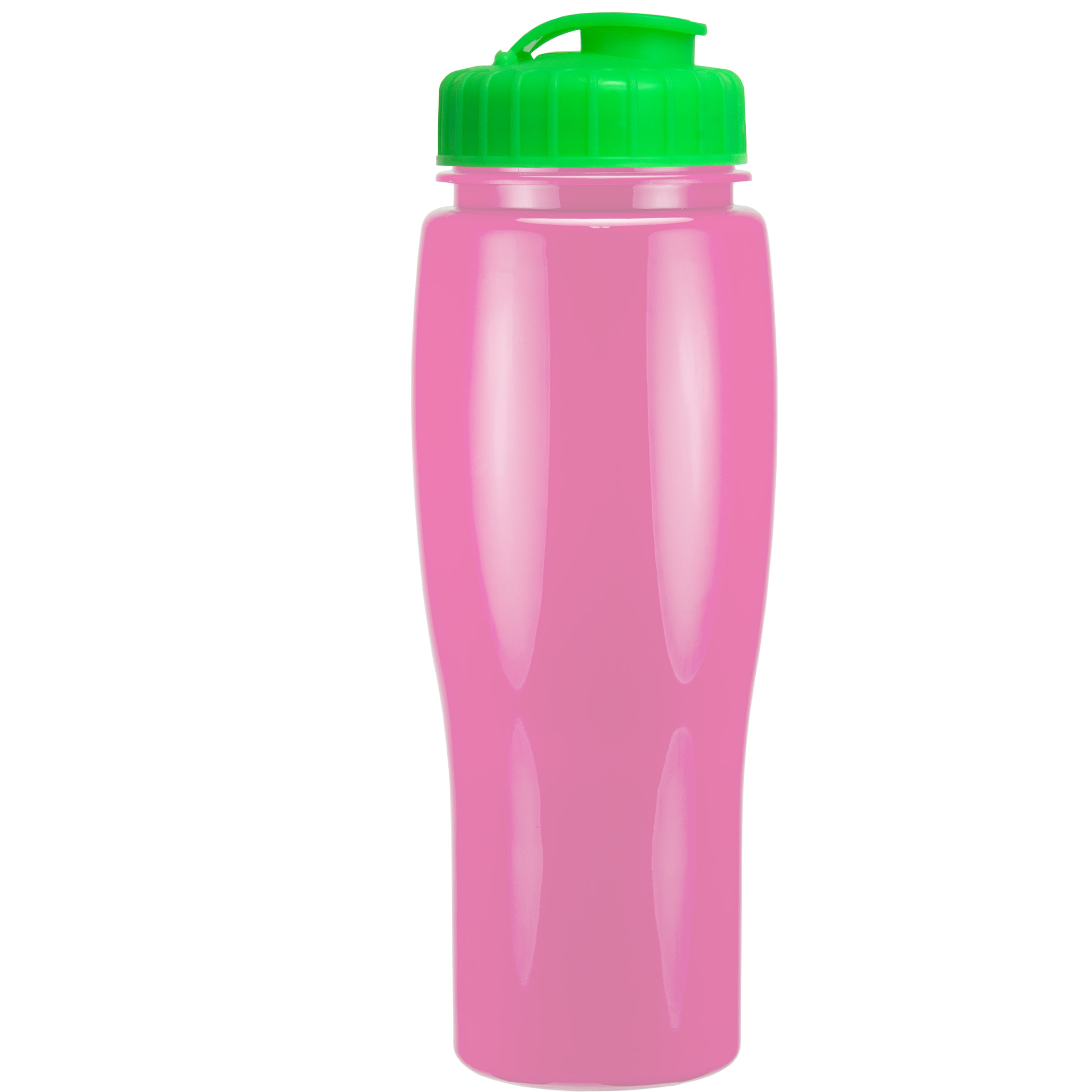 Picture of 24 Oz. Contour Bottle w/ Flip Top Lid - Solid Colors