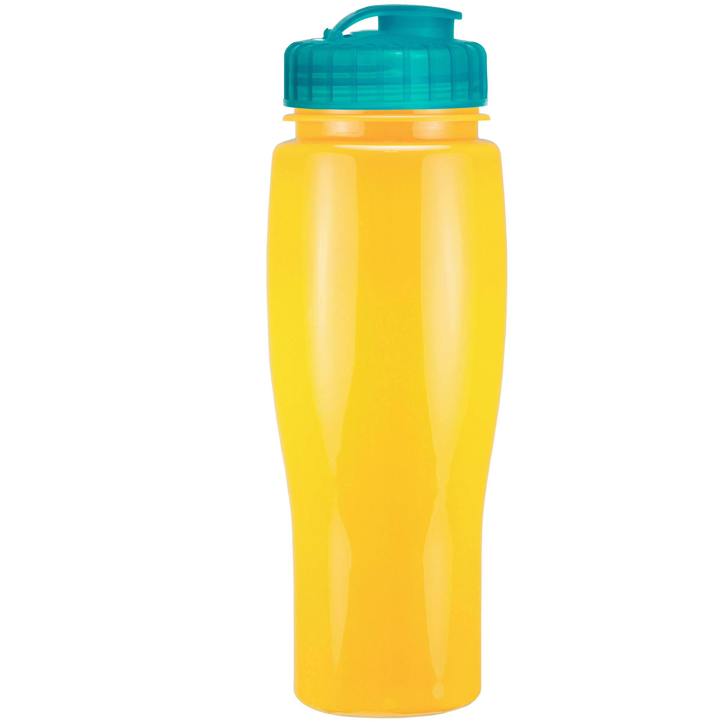 Picture of 24 Oz. Contour Bottle w/ Flip Top Lid - Solid Colors