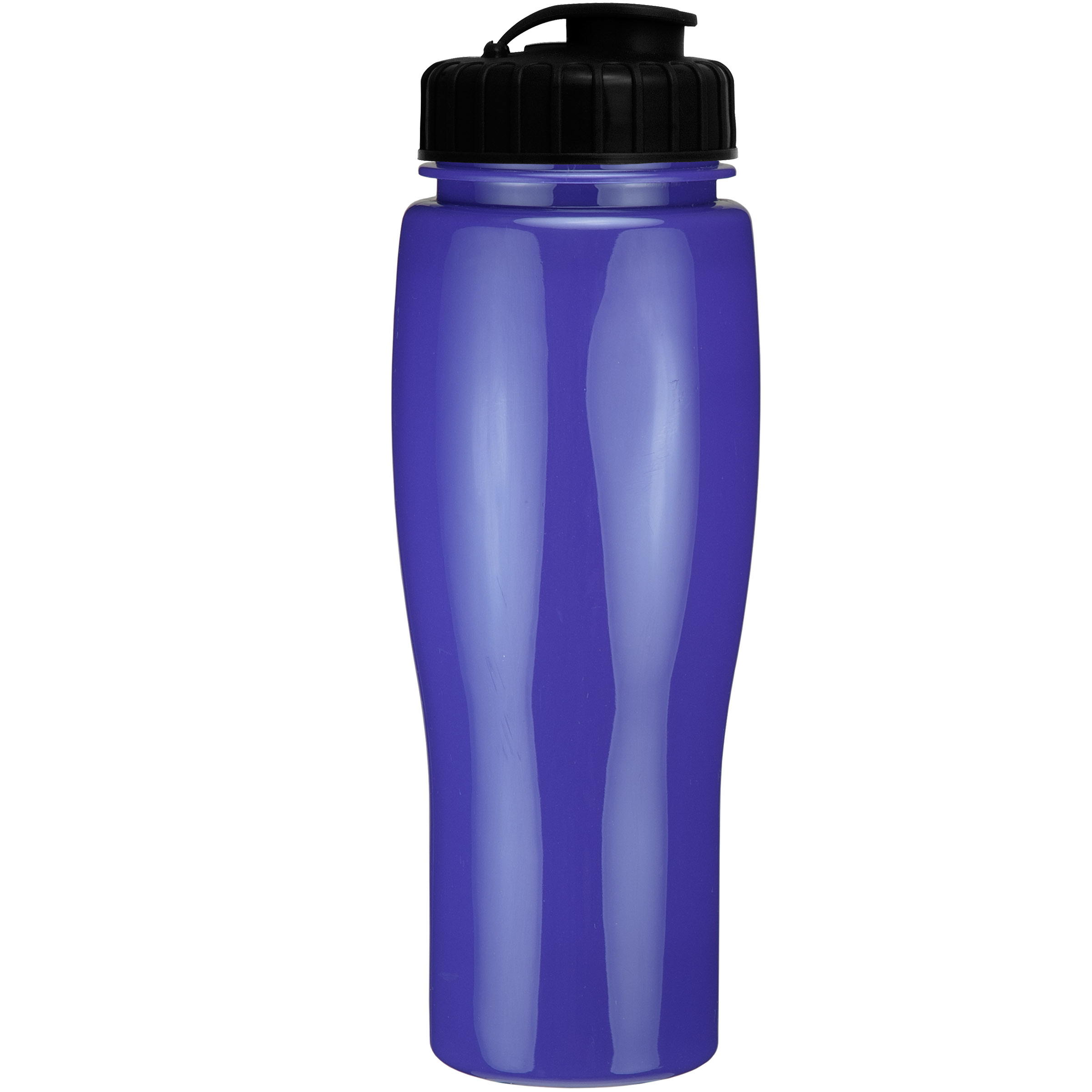 Picture of 24 Oz. Contour Bottle w/ Flip Top Lid - Solid Colors