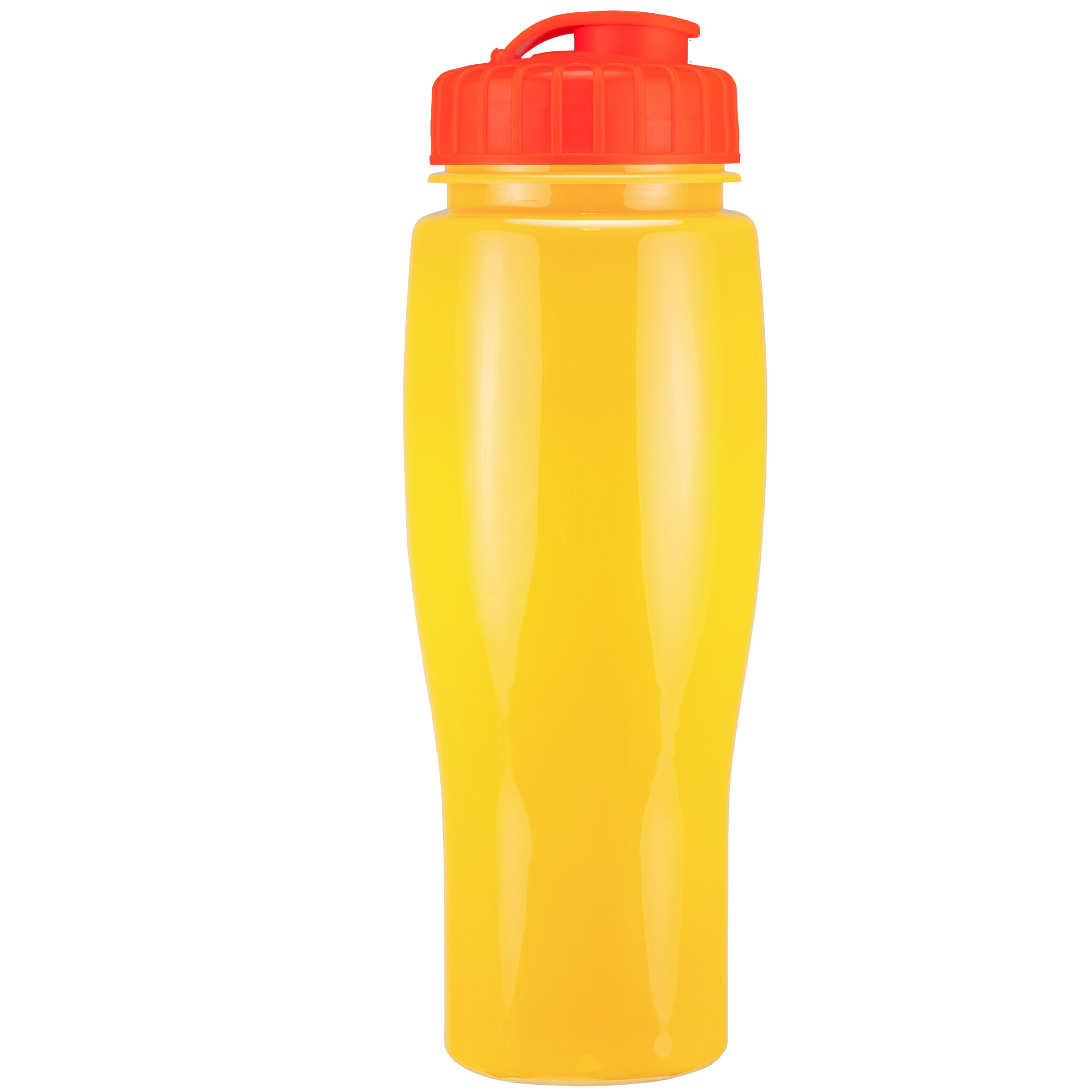 Picture of 24 Oz. Contour Bottle w/ Flip Top Lid - Solid Colors