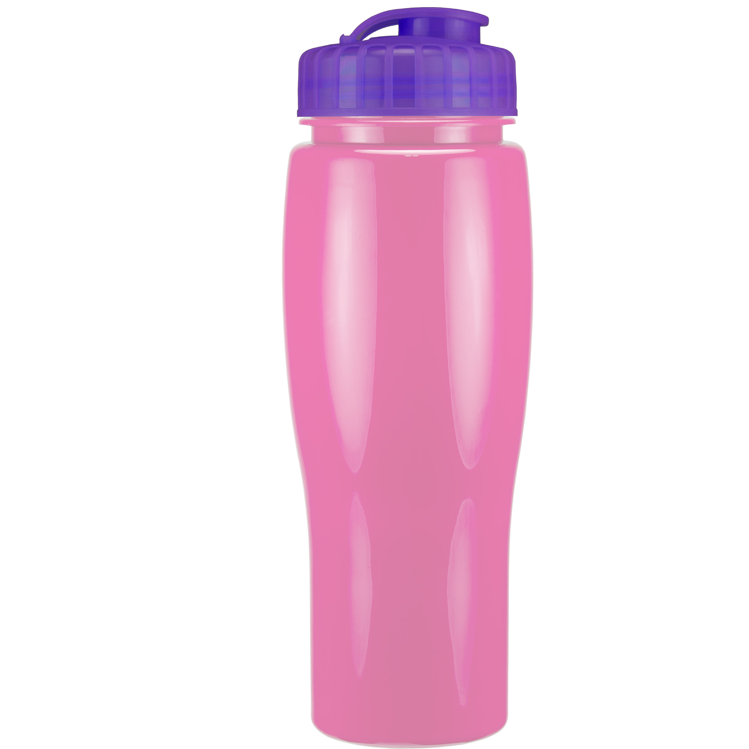Picture of 24 Oz. Contour Bottle w/ Flip Top Lid - Solid Colors