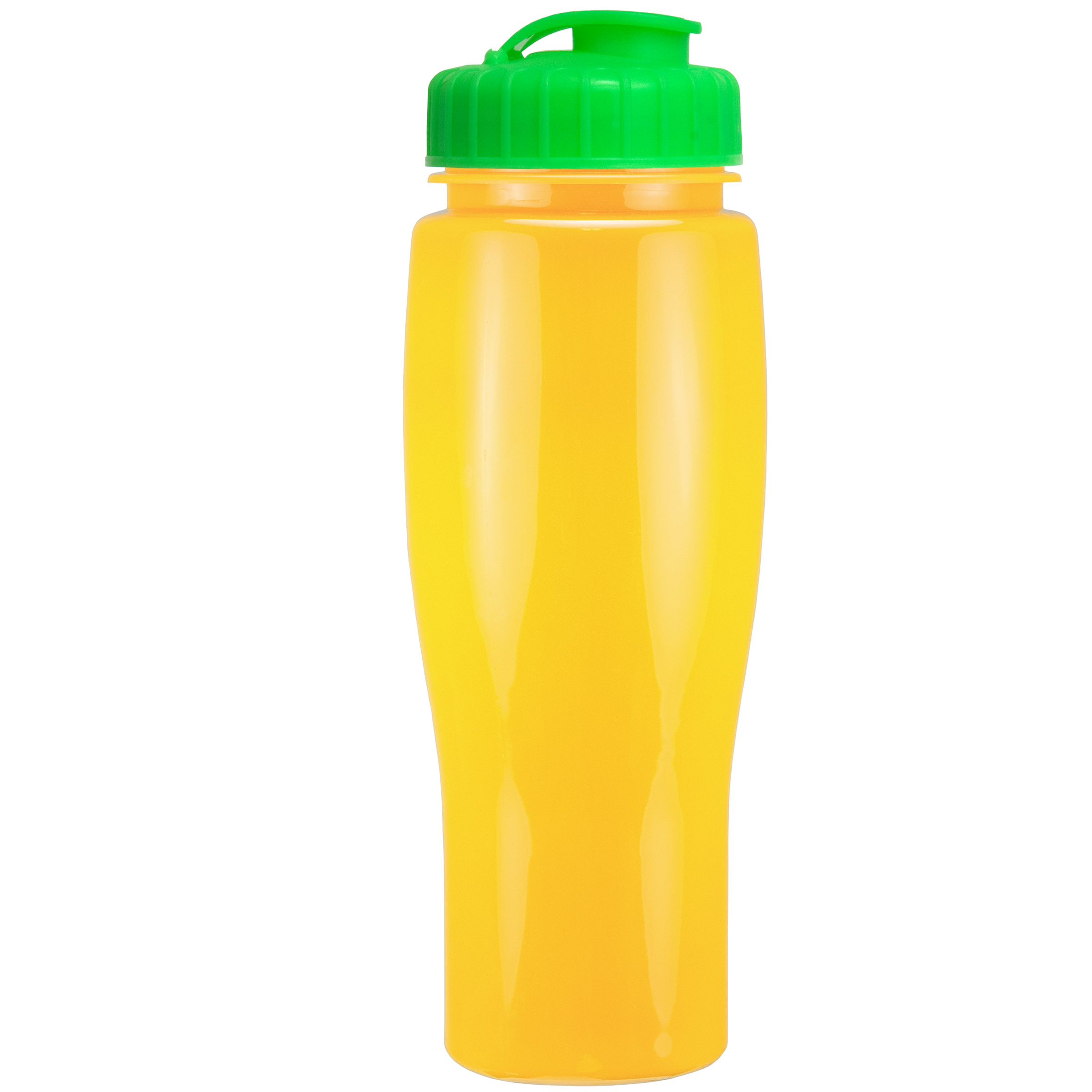 Picture of 24 Oz. Contour Bottle w/ Flip Top Lid - Solid Colors