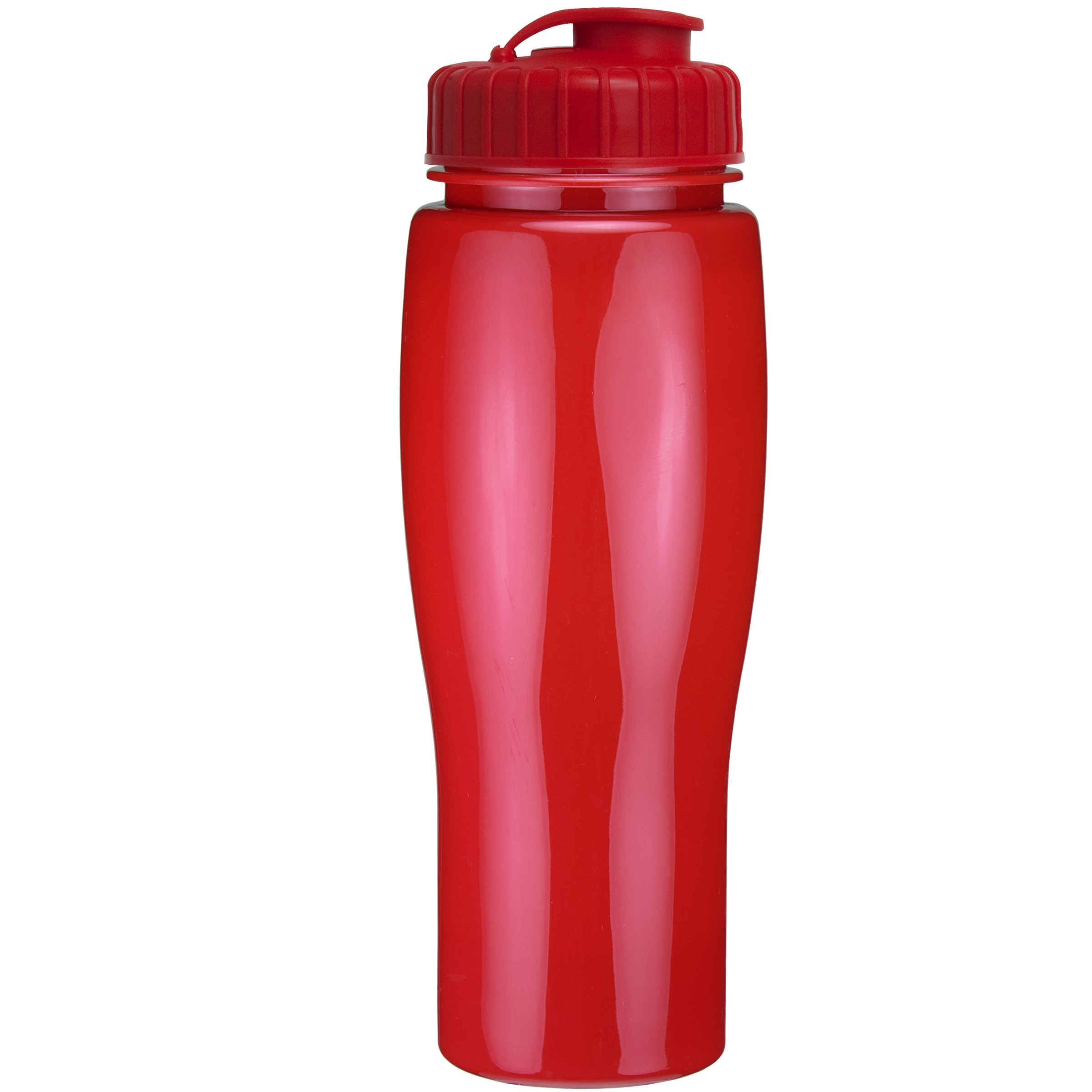 Picture of 24 Oz. Contour Bottle w/ Flip Top Lid - Solid Colors