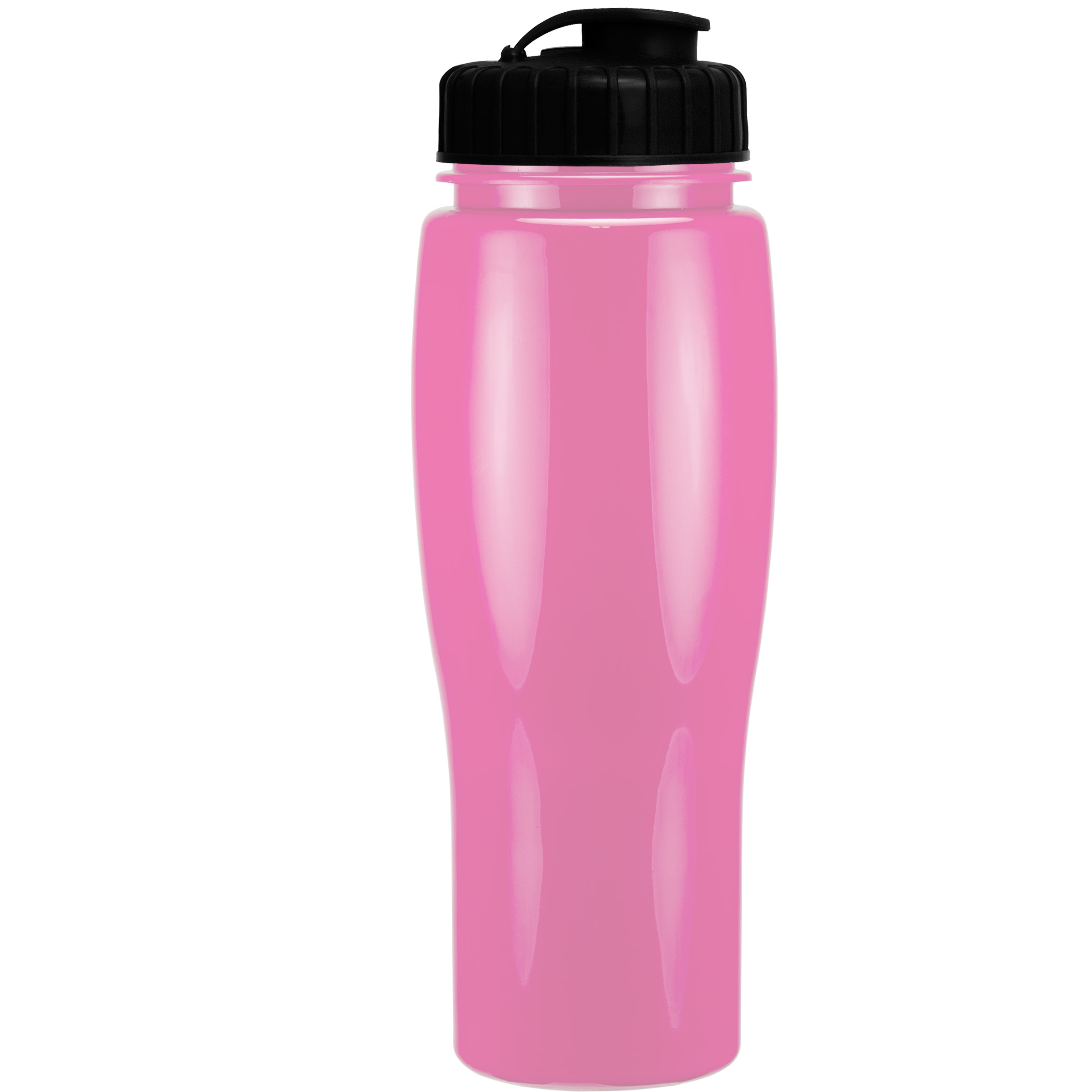 Picture of 24 Oz. Contour Bottle w/ Flip Top Lid - Solid Colors