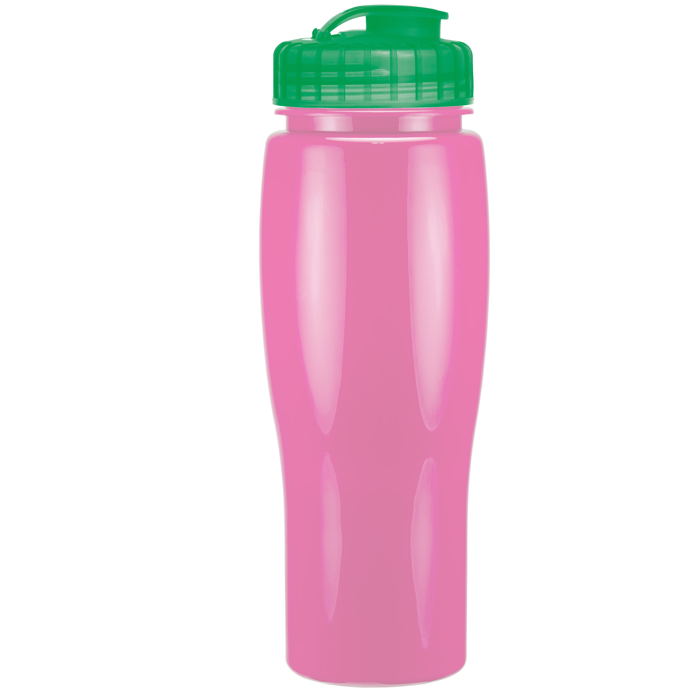 Picture of 24 Oz. Contour Bottle w/ Flip Top Lid - Solid Colors