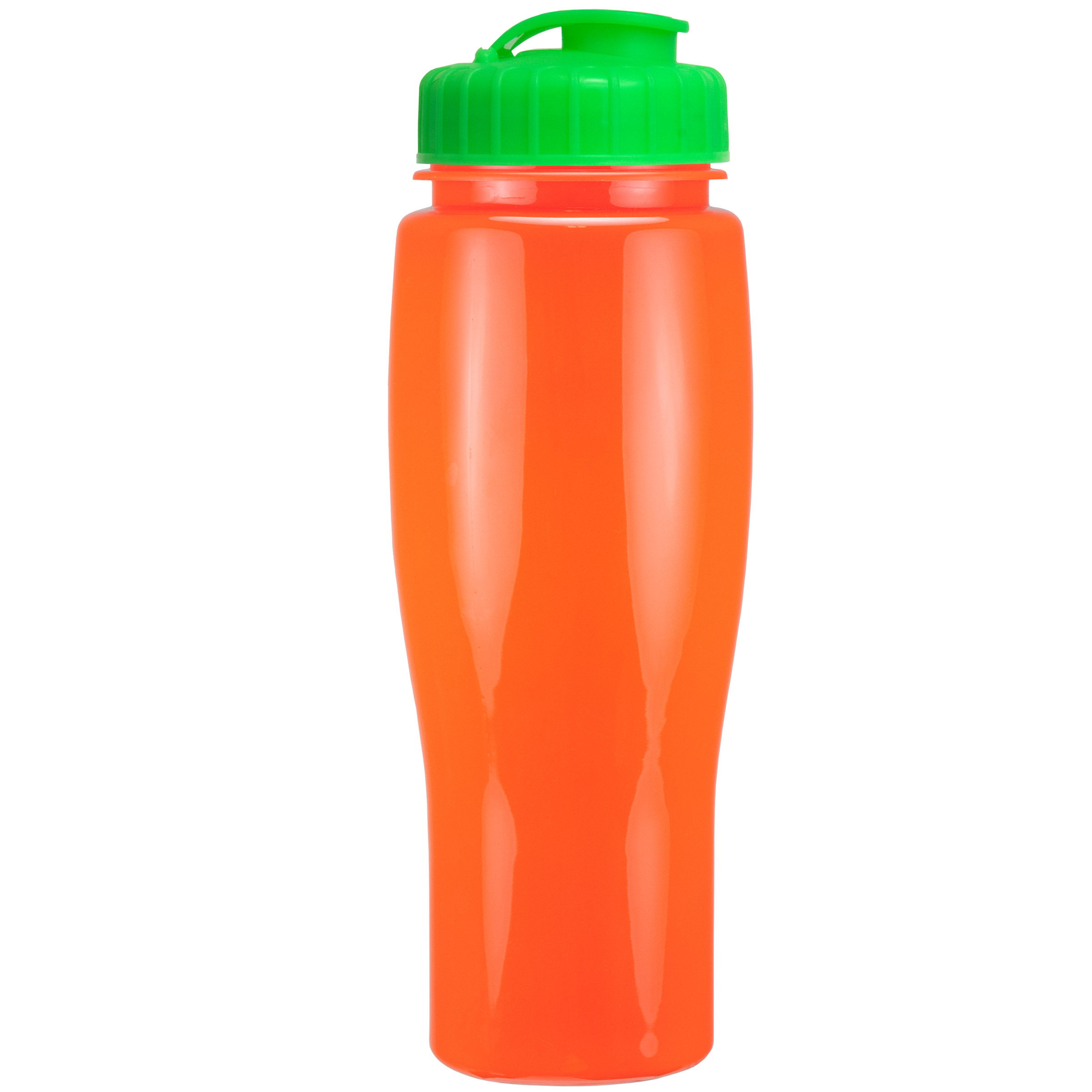 Picture of 24 Oz. Contour Bottle w/ Flip Top Lid - Solid Colors