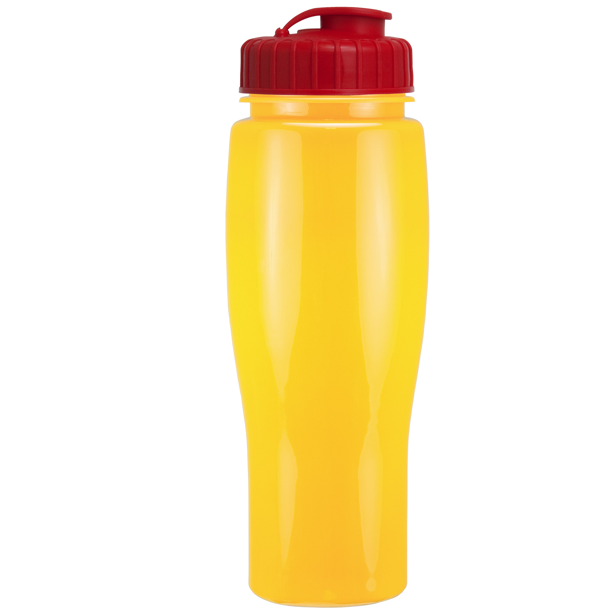 Picture of 24 Oz. Contour Bottle w/ Flip Top Lid - Solid Colors