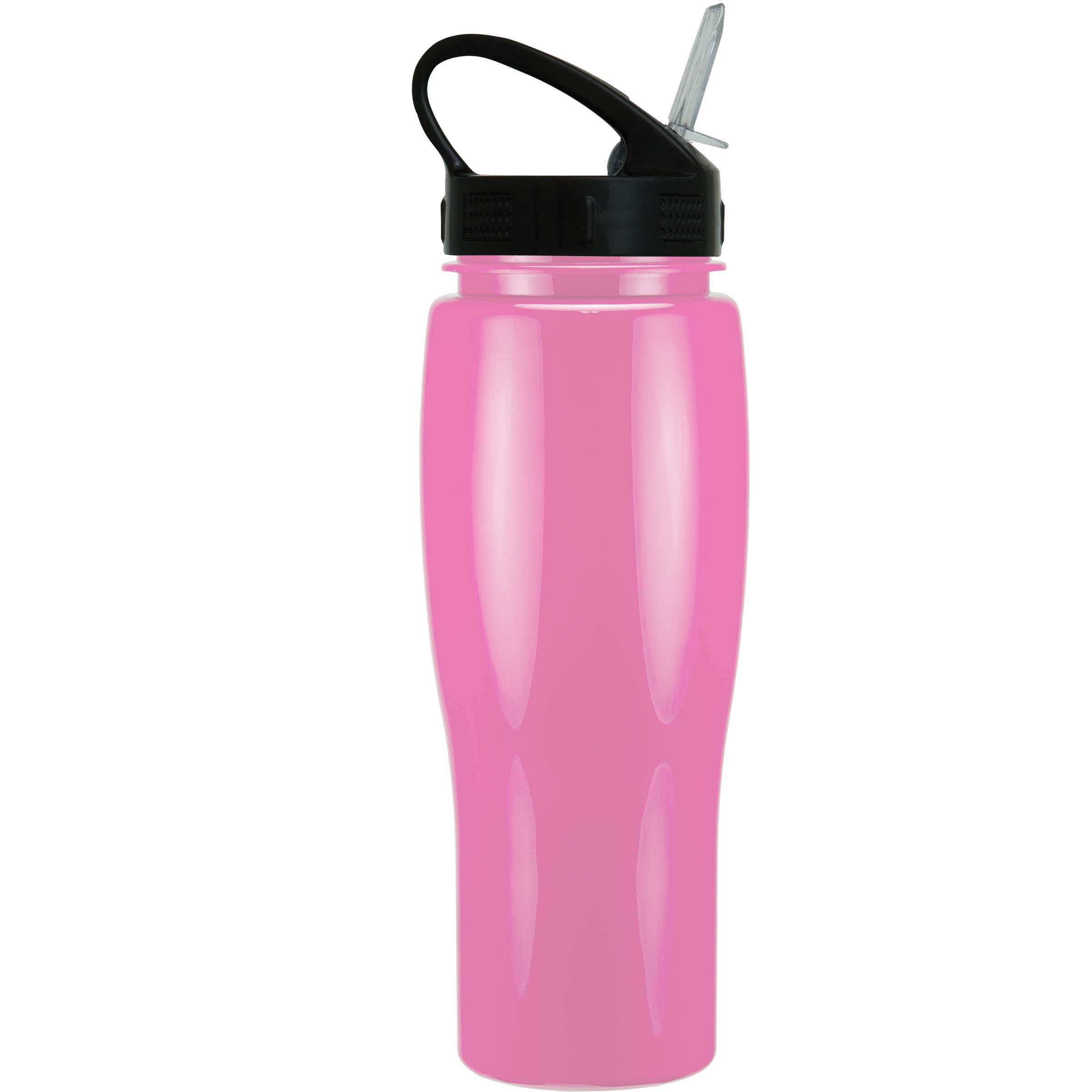 Picture of 24 Oz. Contour Bottle w/Sport Sip Lid & Straw - Solid Colors