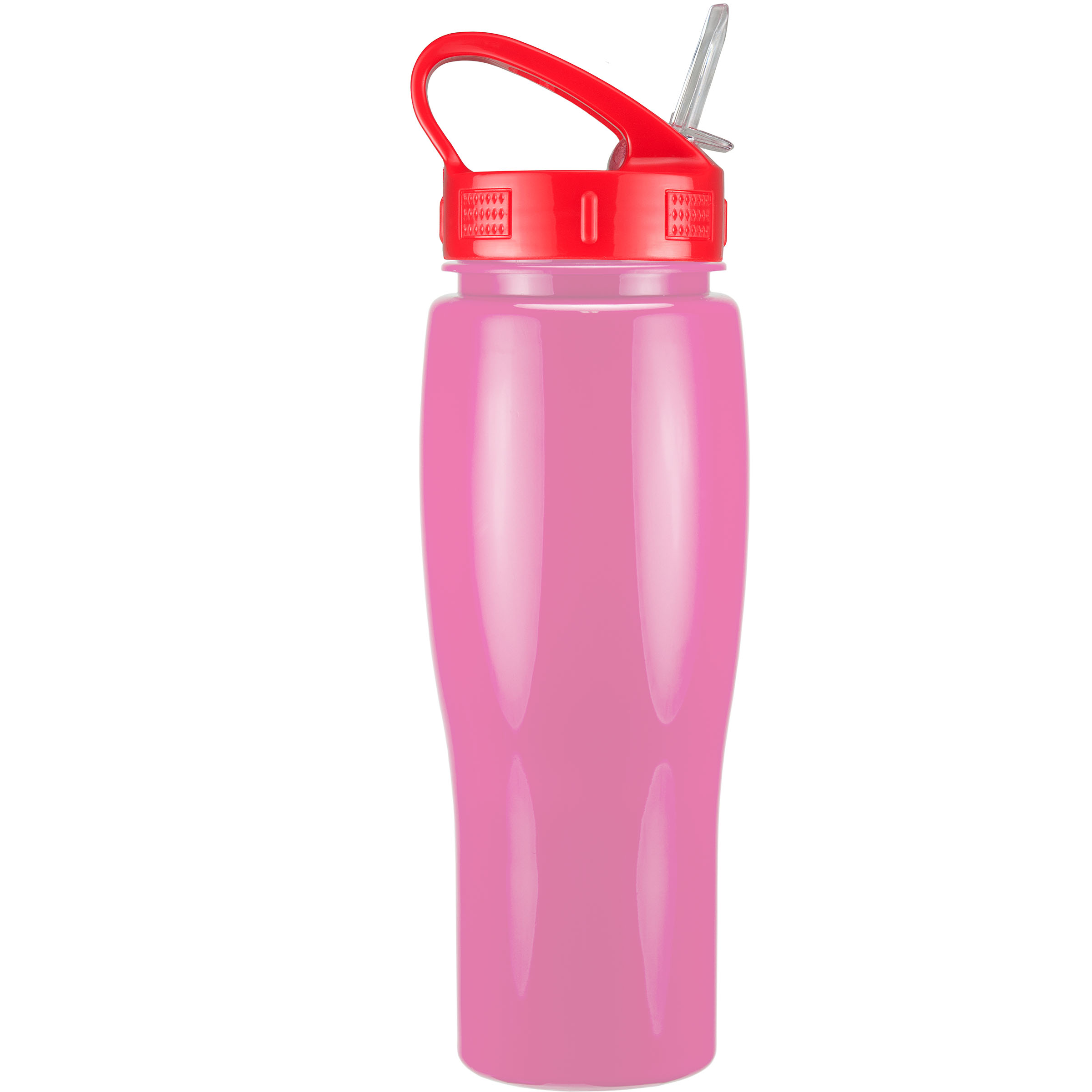 Picture of 24 Oz. Contour Bottle w/Sport Sip Lid & Straw - Solid Colors