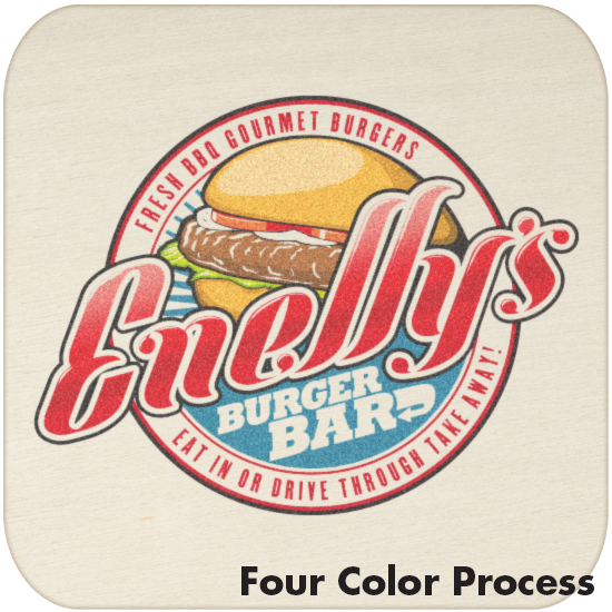 Picture of Square Wood Coaster
