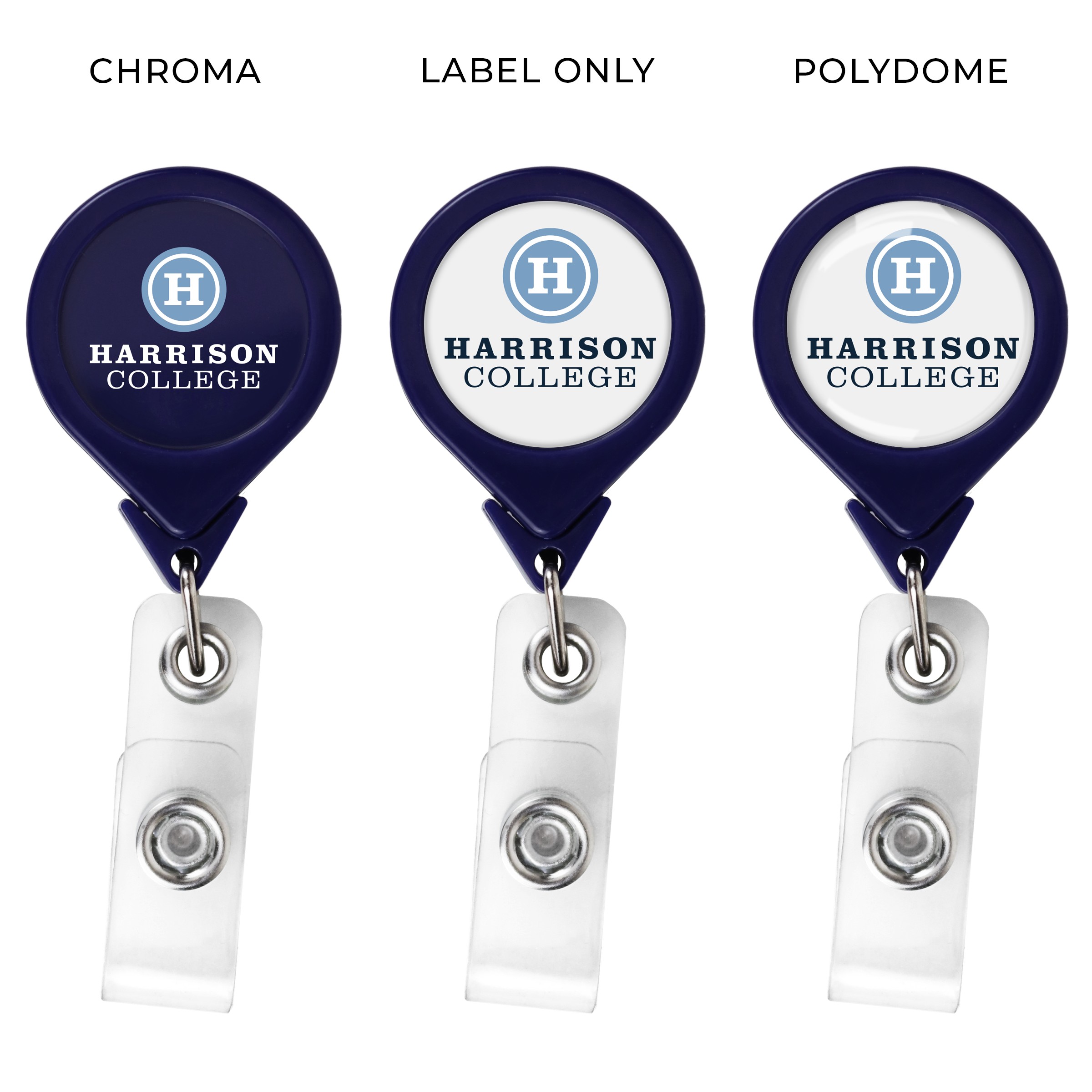 Picture of "Best" Round Retractable Badge Reel