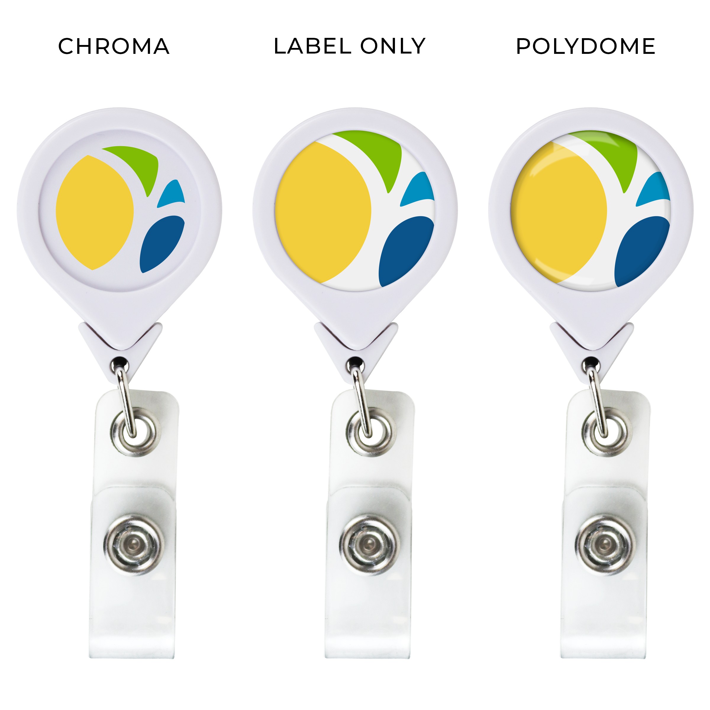 Picture of "Best" Round Retractable Badge Reel