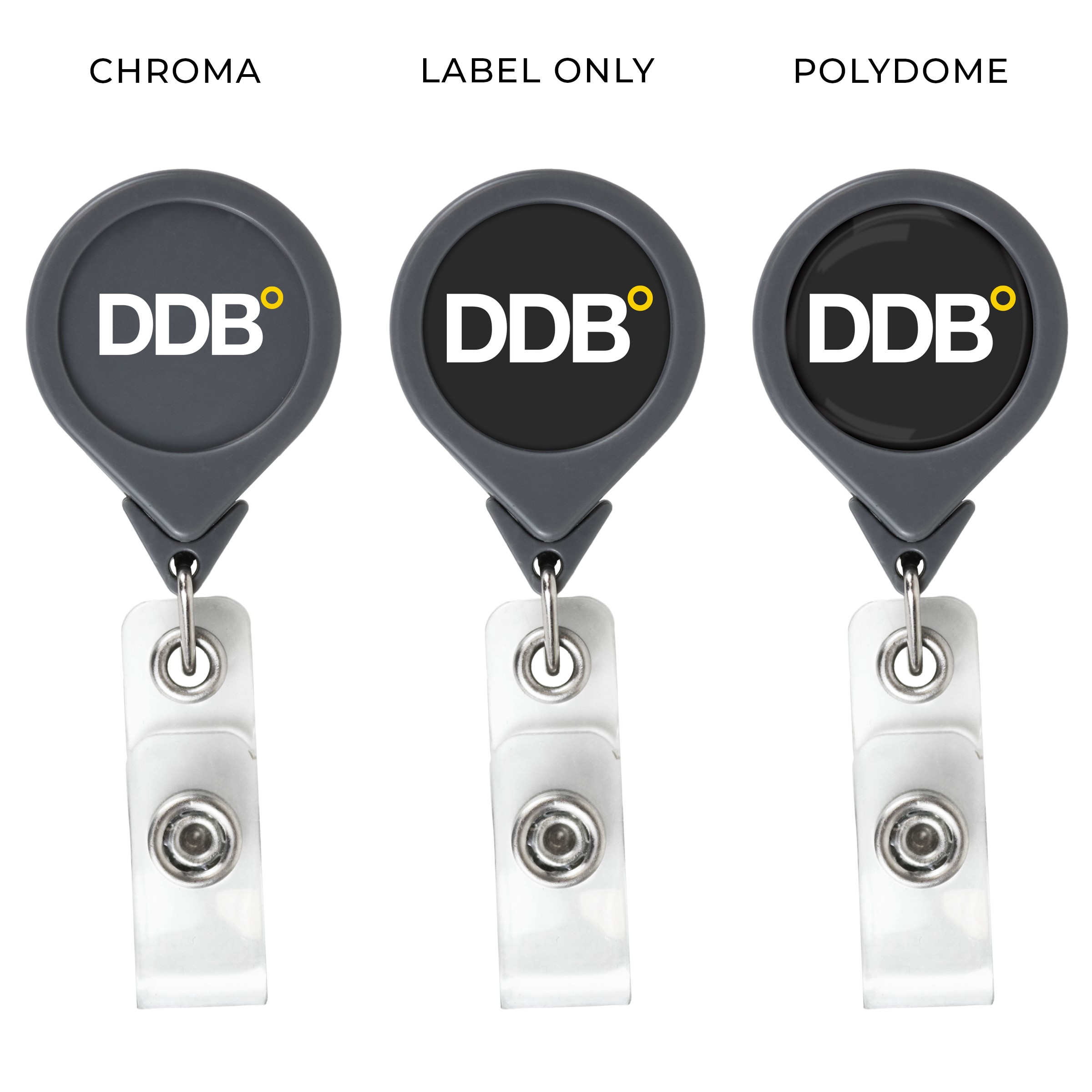 Picture of "Best" Round Retractable Badge Reel