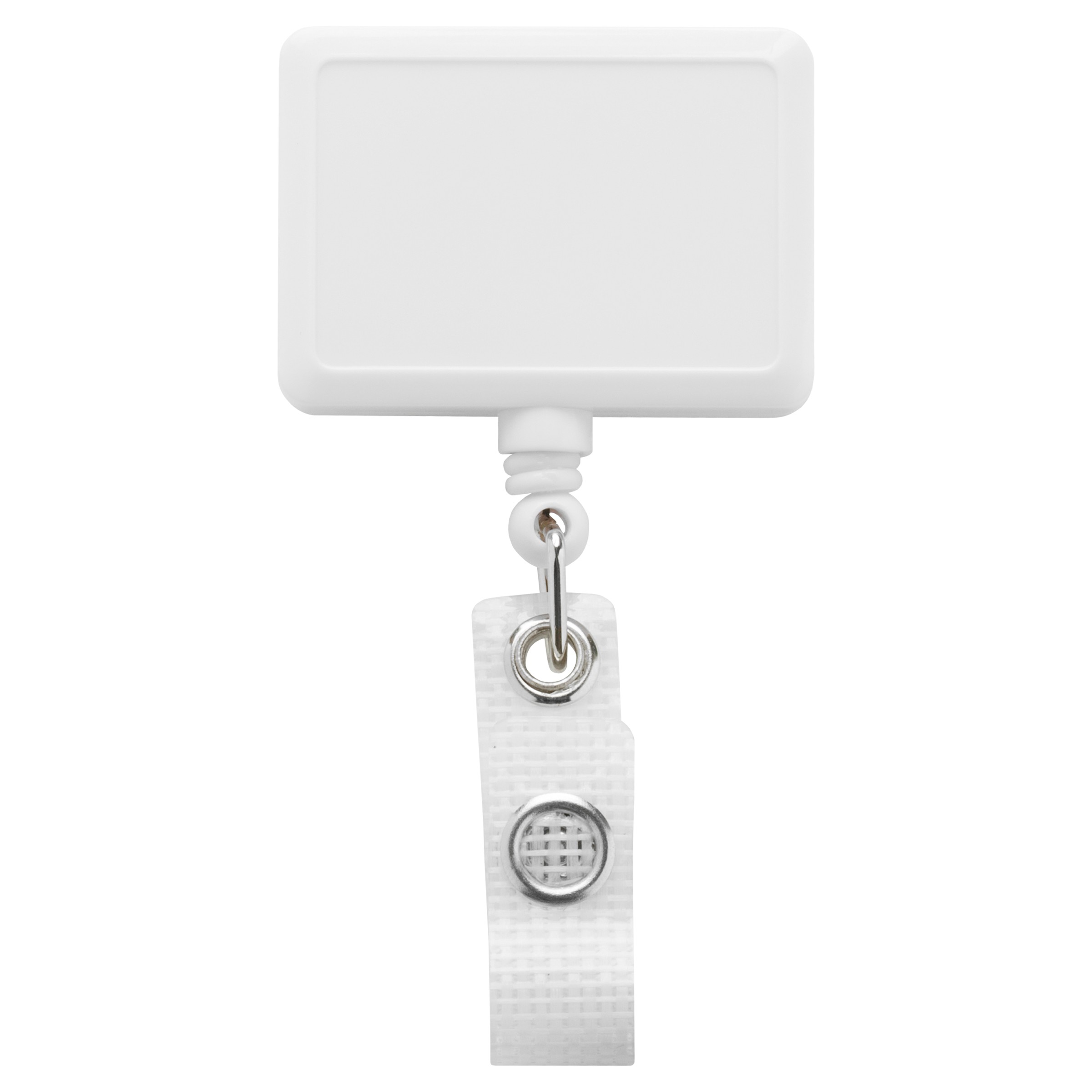 Picture of Anti-Microbial Rectangle Retractable Badge Reel