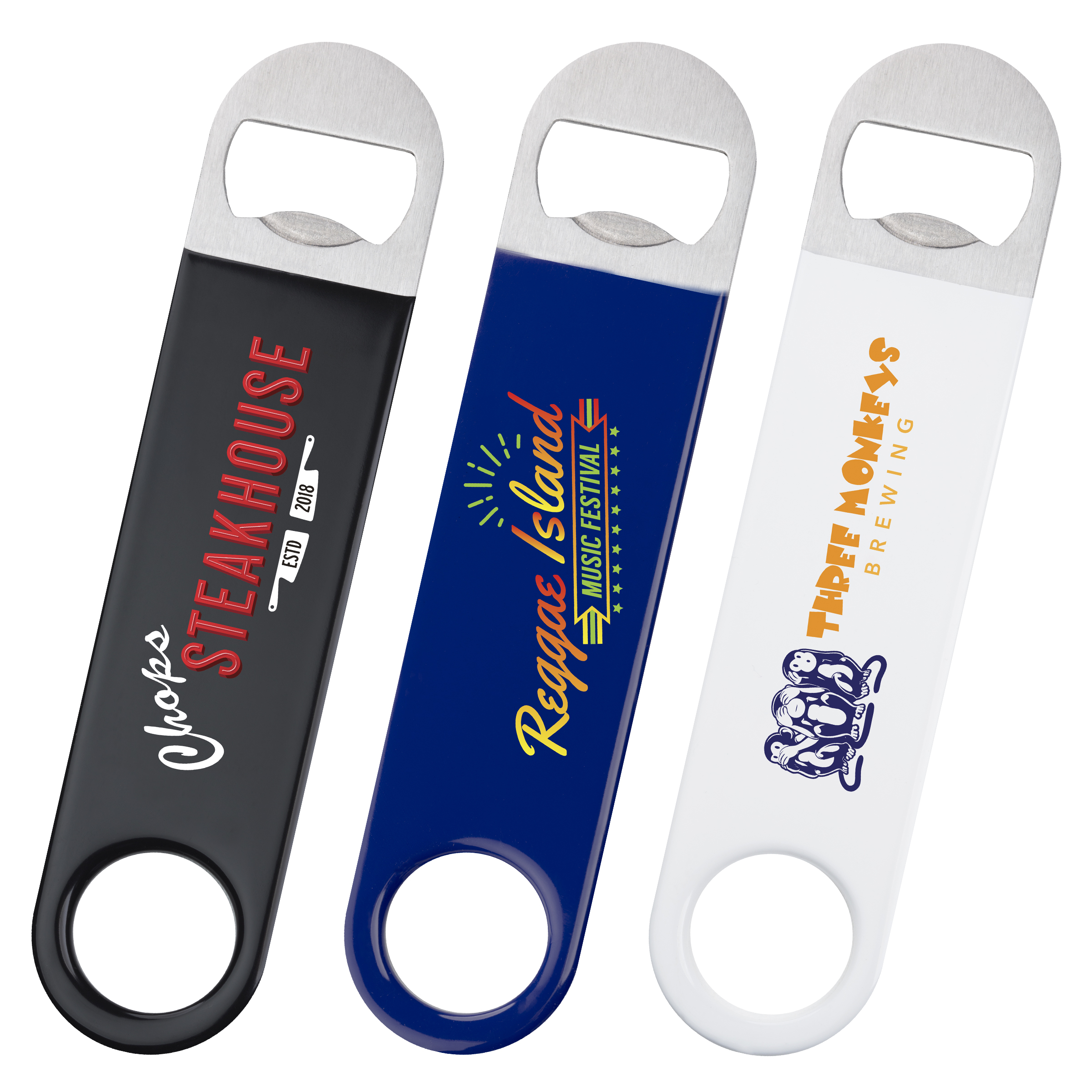 Picture of Wrapped Metal Paddle Bottle Opener
