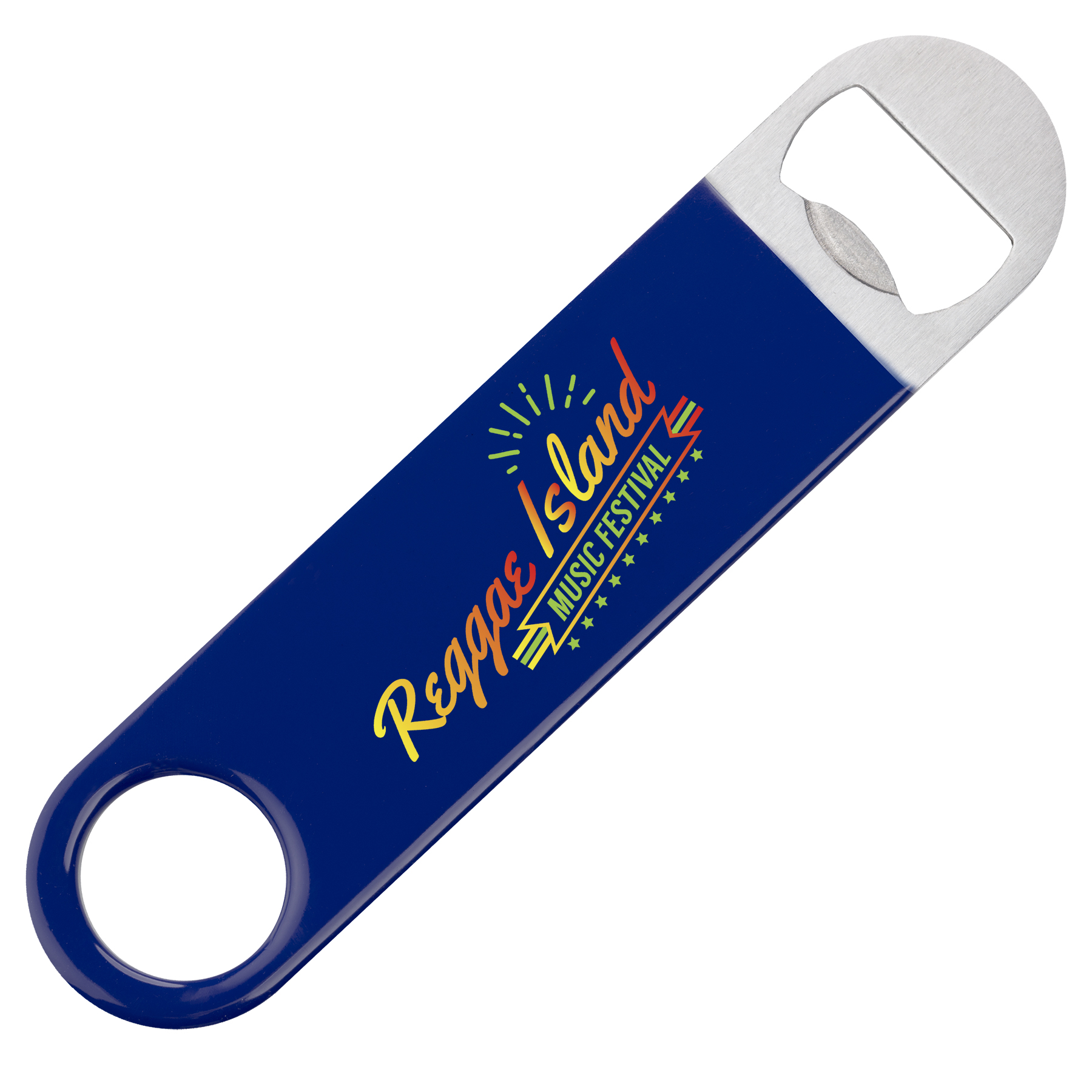 Picture of Wrapped Metal Paddle Bottle Opener