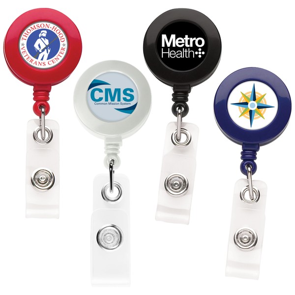 Picture of "Better" Round Retractable Badge Reel