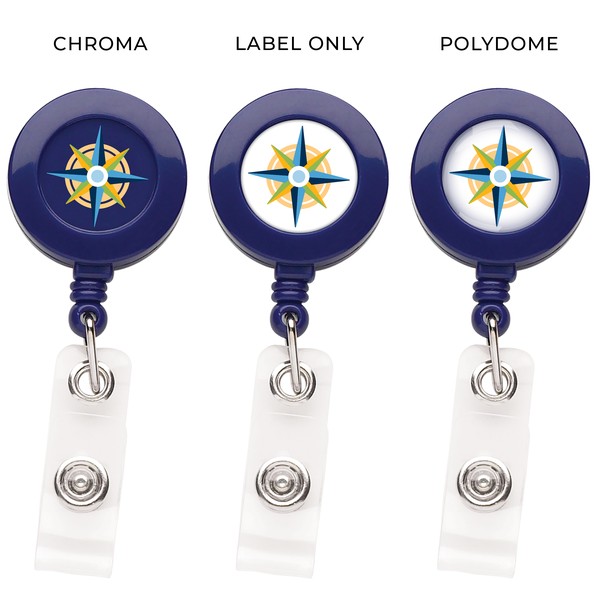 Picture of "Better" Round Retractable Badge Reel