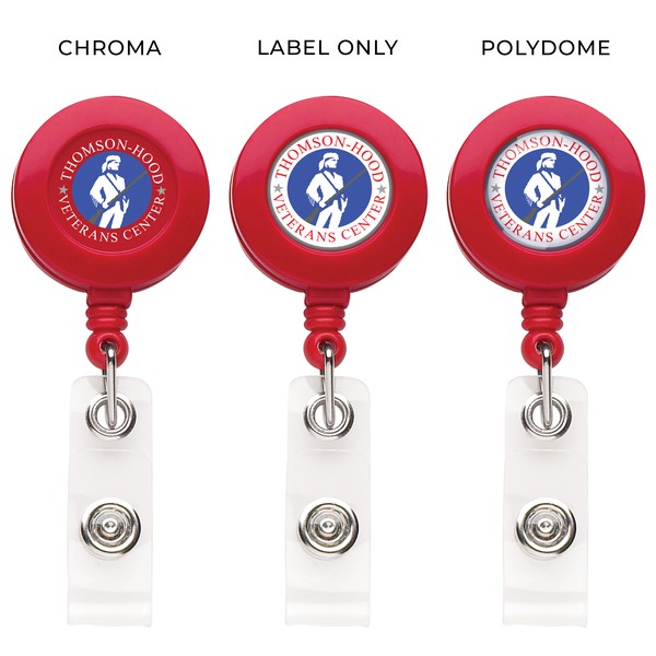 Picture of "Better" Round Retractable Badge Reel