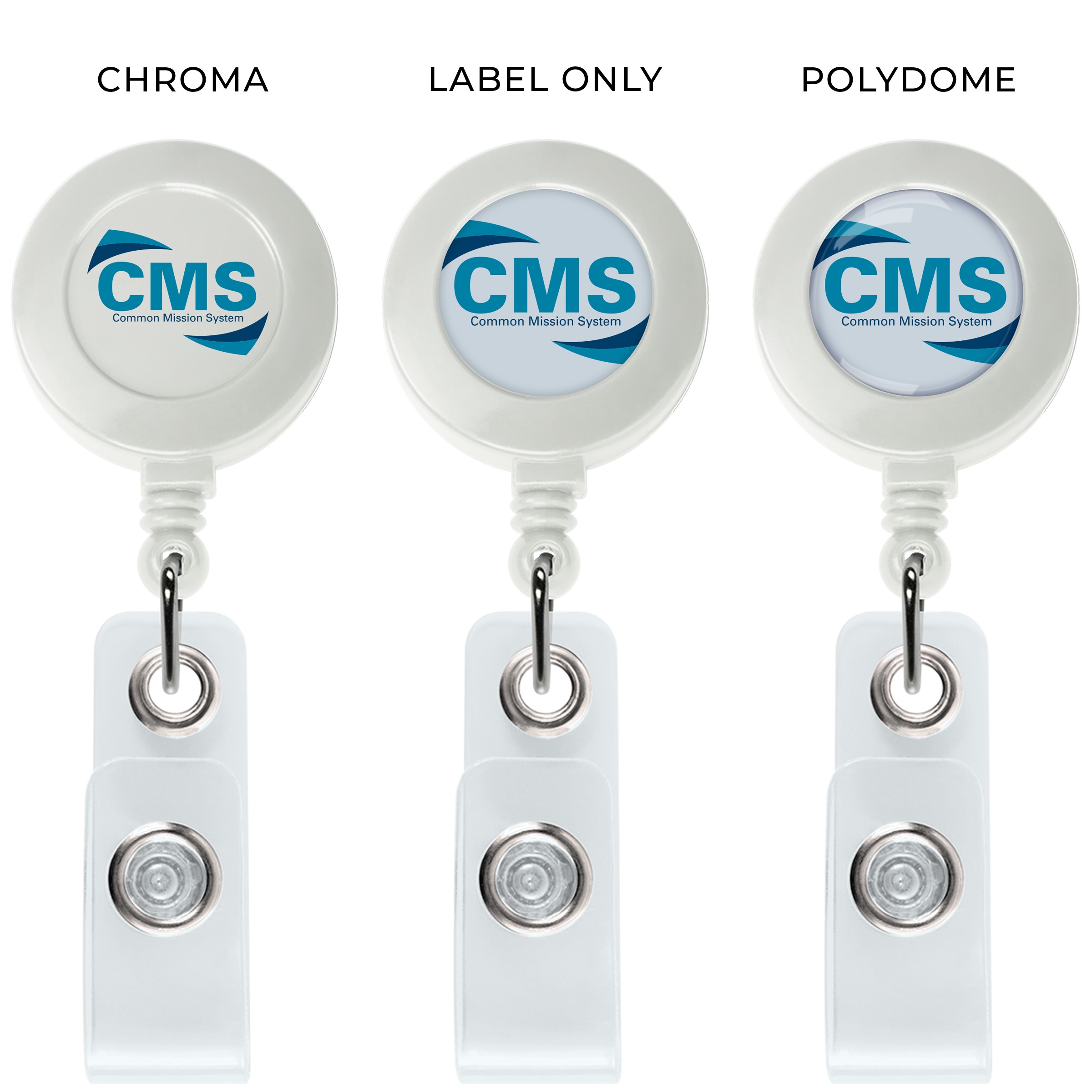 Picture of "Better" Round Retractable Badge Reel