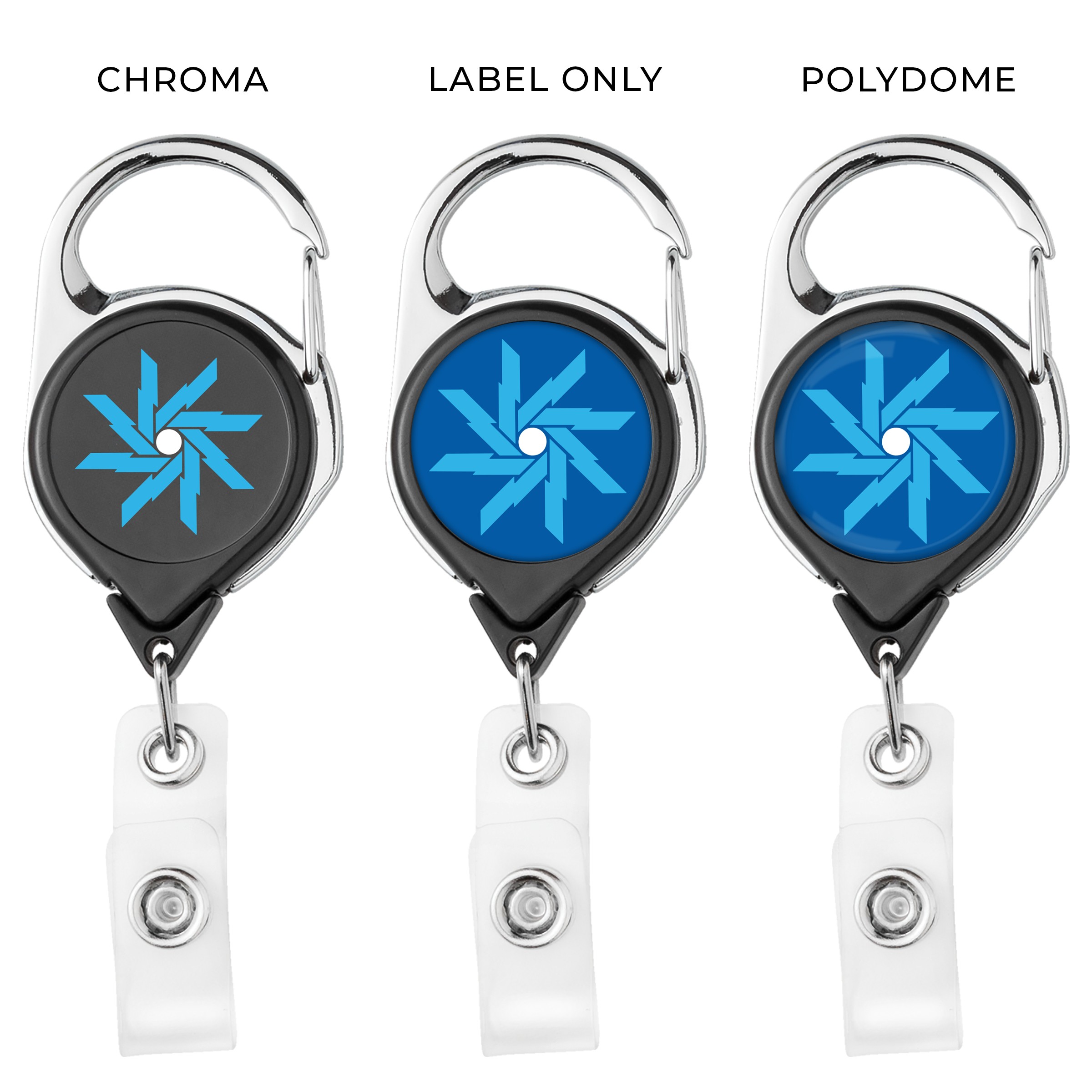 Picture of Carabiner Retractable Badge Reel