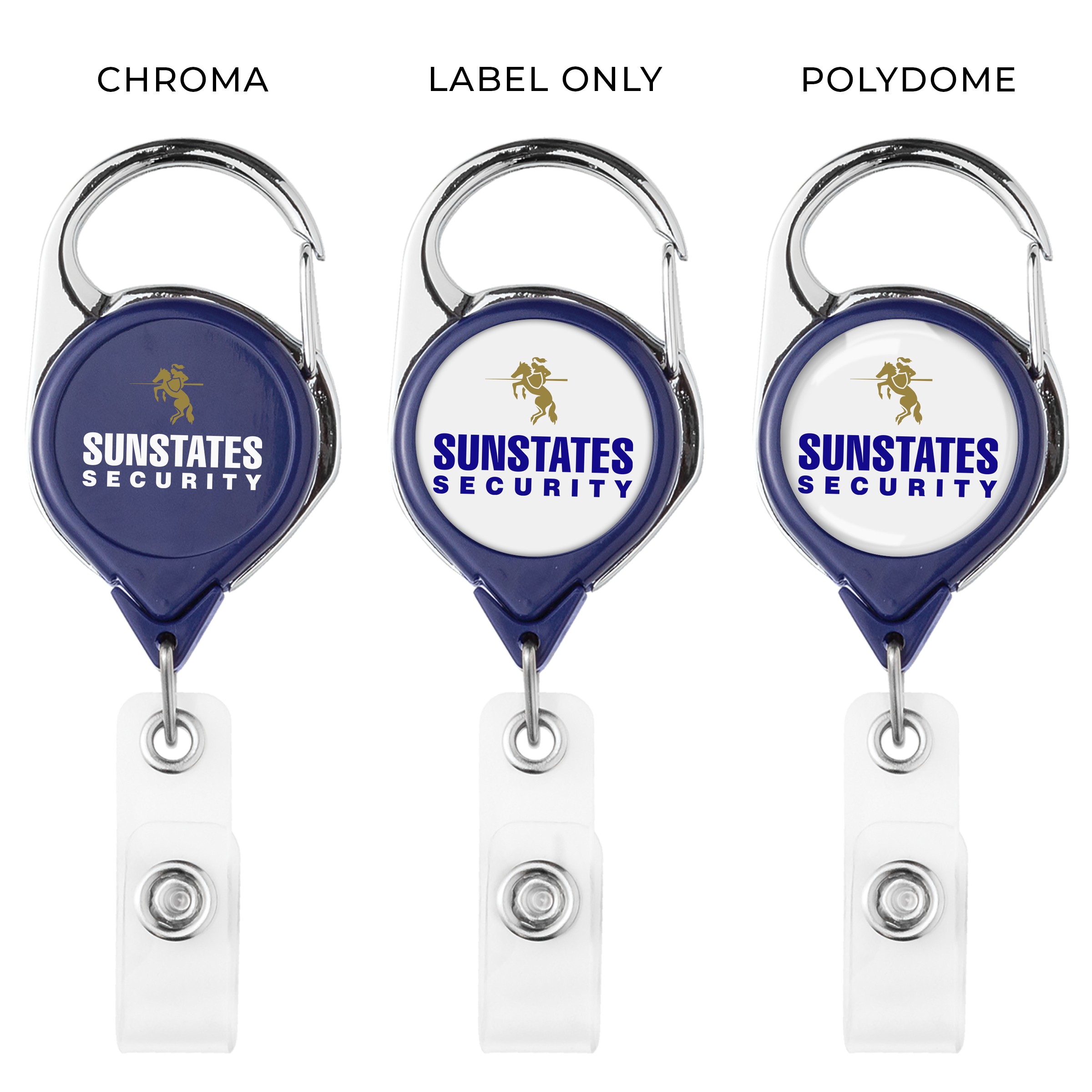 Picture of Carabiner Retractable Badge Reel