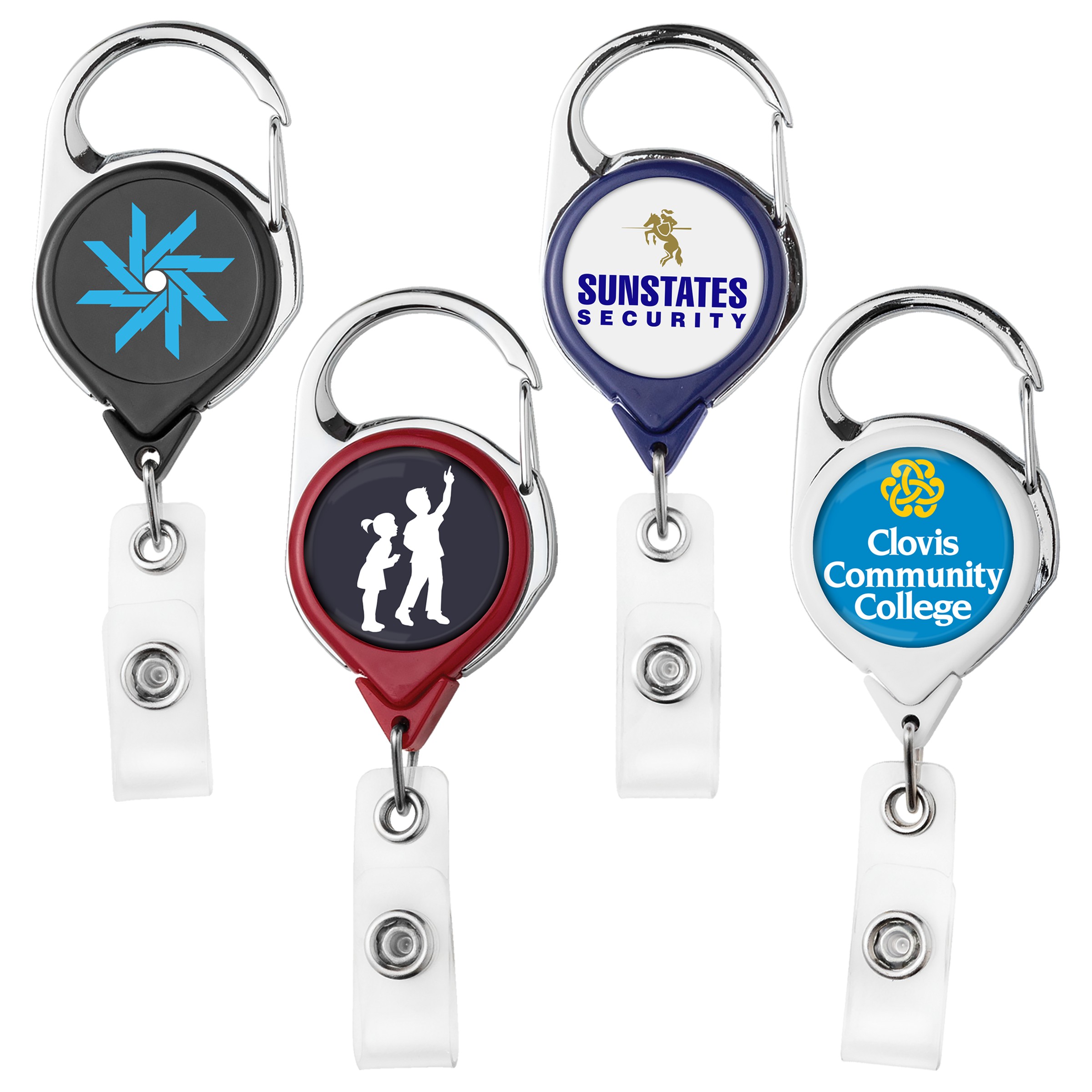 Picture of Carabiner Retractable Badge Reel