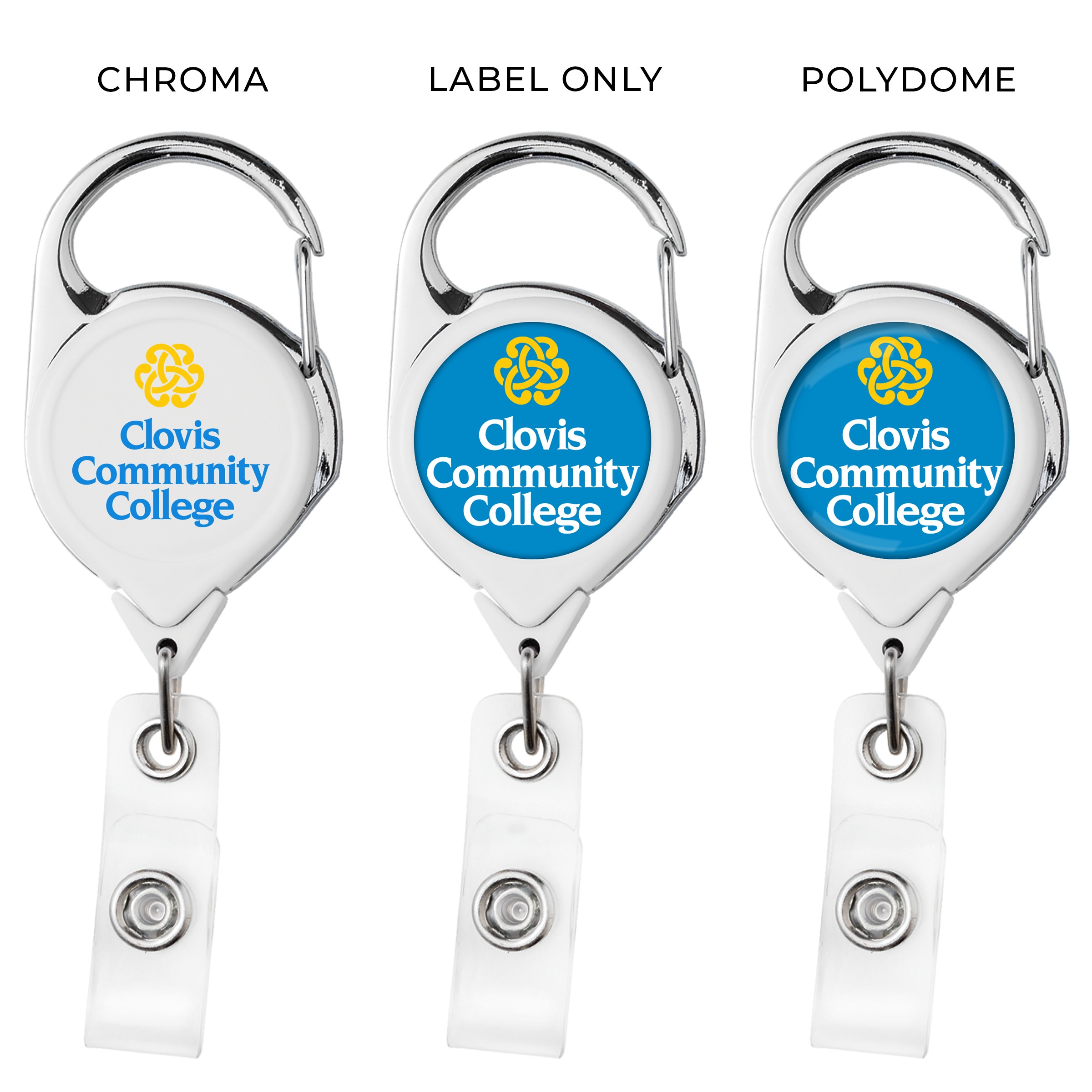 Picture of Carabiner Retractable Badge Reel