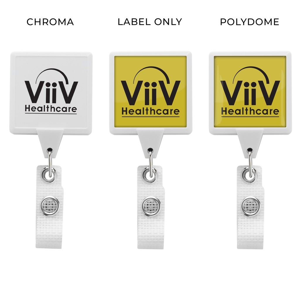 Picture of Jumbo Anti-Microbial Square Retractable Badge Reel