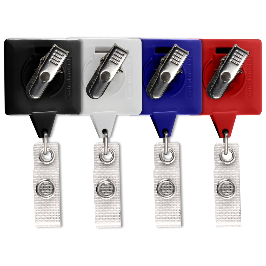 Picture of Jumbo Anti-Microbial Square Retractable Badge Reel