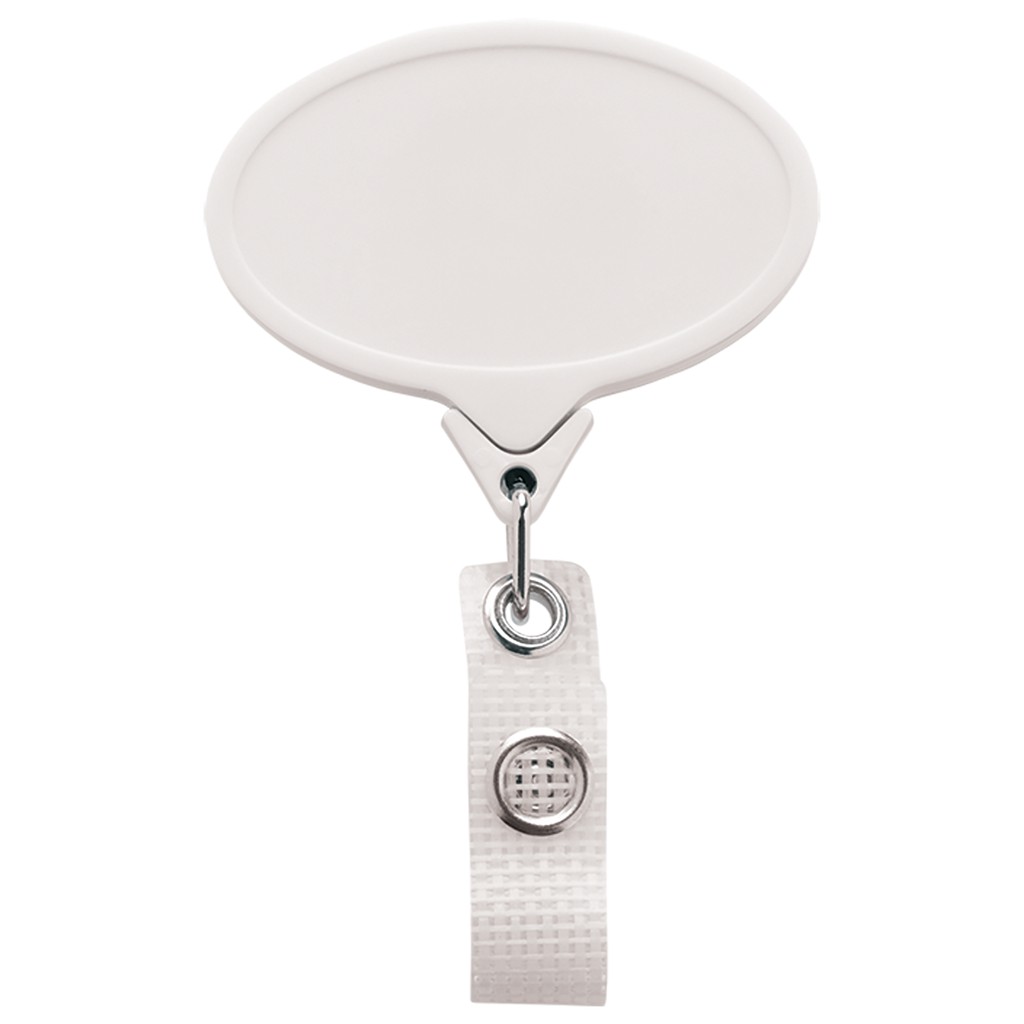 Picture of Jumbo Anti-Microbial Oval Retractable Badge Reel