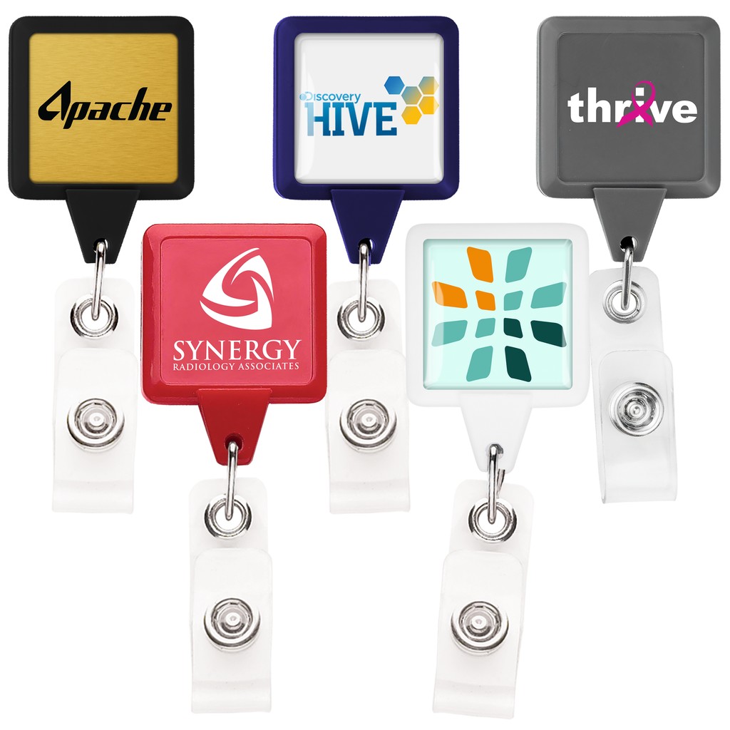 Picture of "Best" Square Retractable Badge Reel