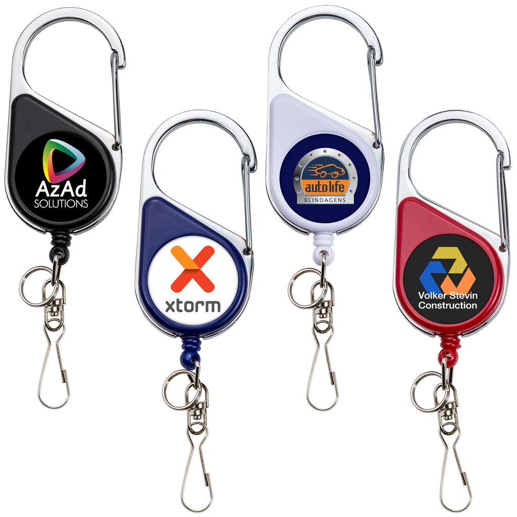 Picture of Heavy Duty Carabiner Retractable Badge Reel