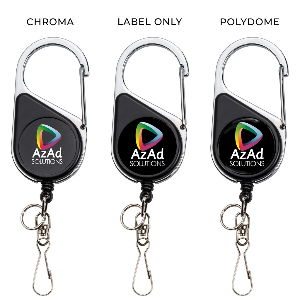 Picture of Heavy Duty Carabiner Retractable Badge Reel
